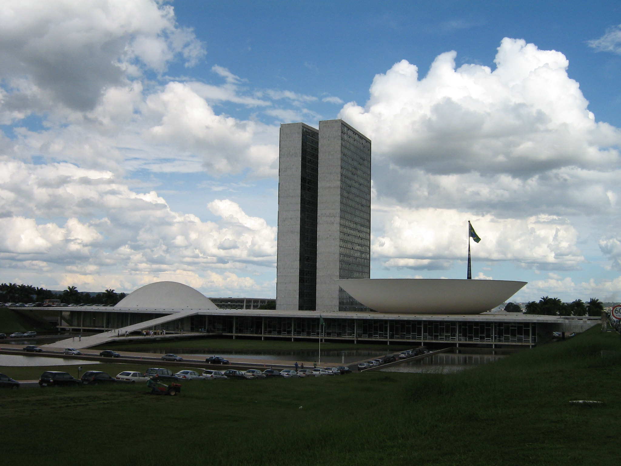 The National Congress building in Brasilia under a cloudy sky, illustrating the Brazil markets report