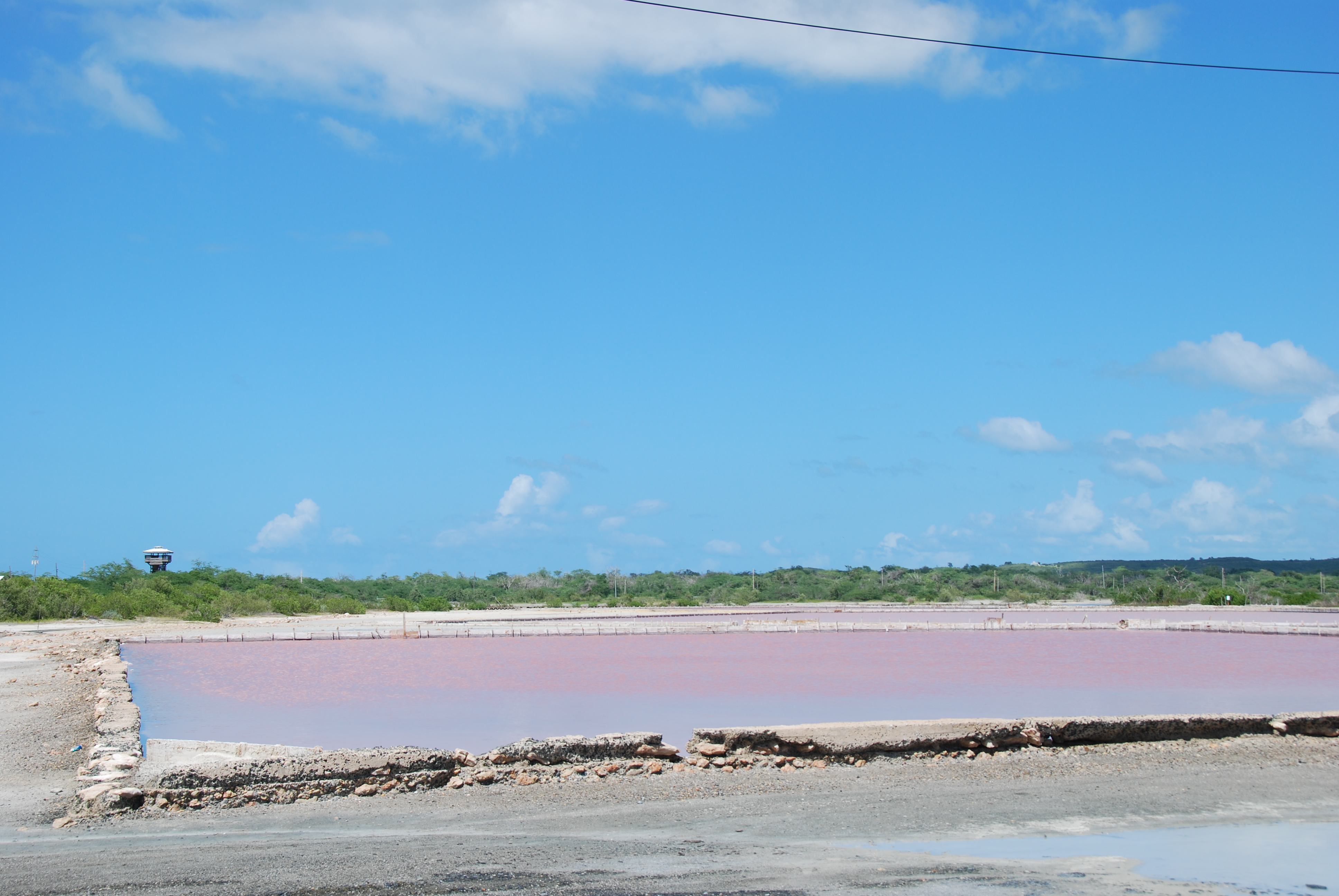 The Salinas de Cabo Rojo wildlife refuge in Puerto Rico, near the Esencia resort site