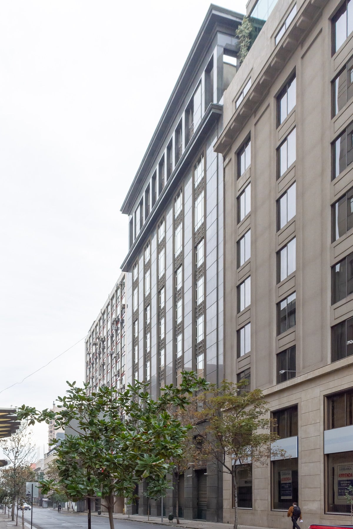 The pulp group CMPC’s headquarters building in Santiago, Chile