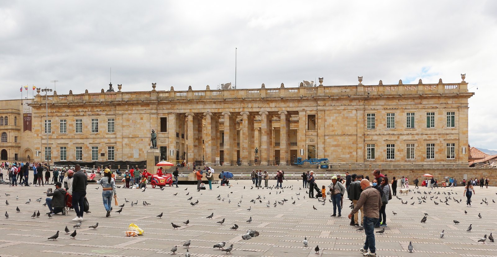 Colombia’s National Capitol on Bogotá’s Plaza de Bolívar.
