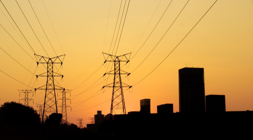 Congo Brazzaville electricity: a street in Pointe-Noire, one of two cities targeted for network rehabilitation