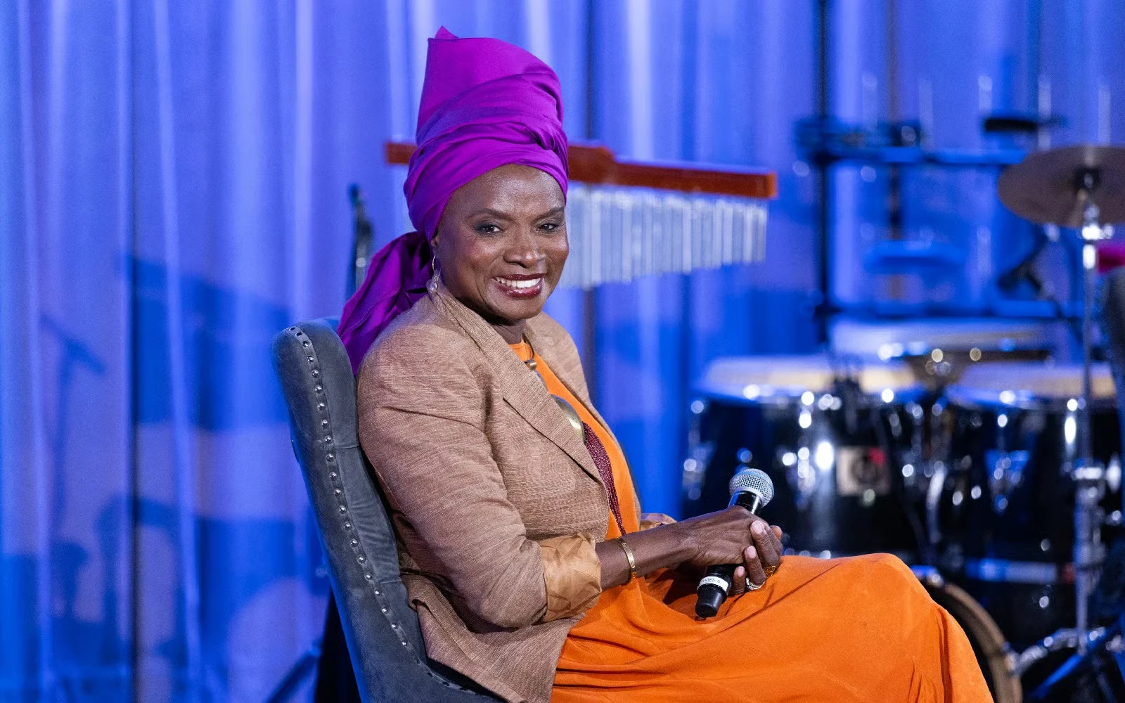 Angélique Kidjo receives a star on the Hollywood Walk of Fame