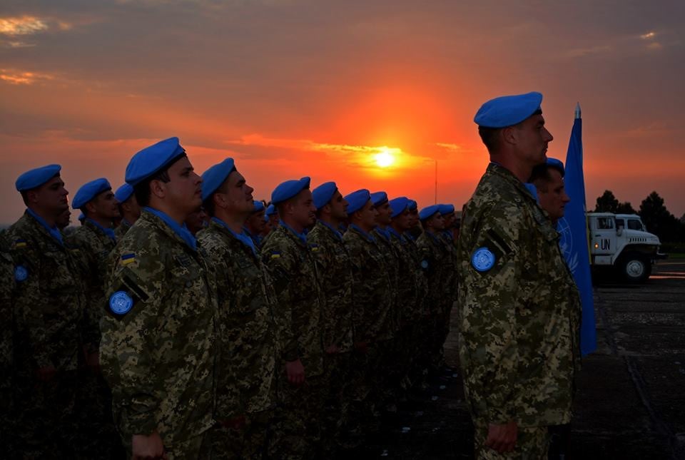 Eastern Congo ceasefire: a MONUSCO peacekeeper secures the mission's base at Ziralo in South Kivu, DR Congo