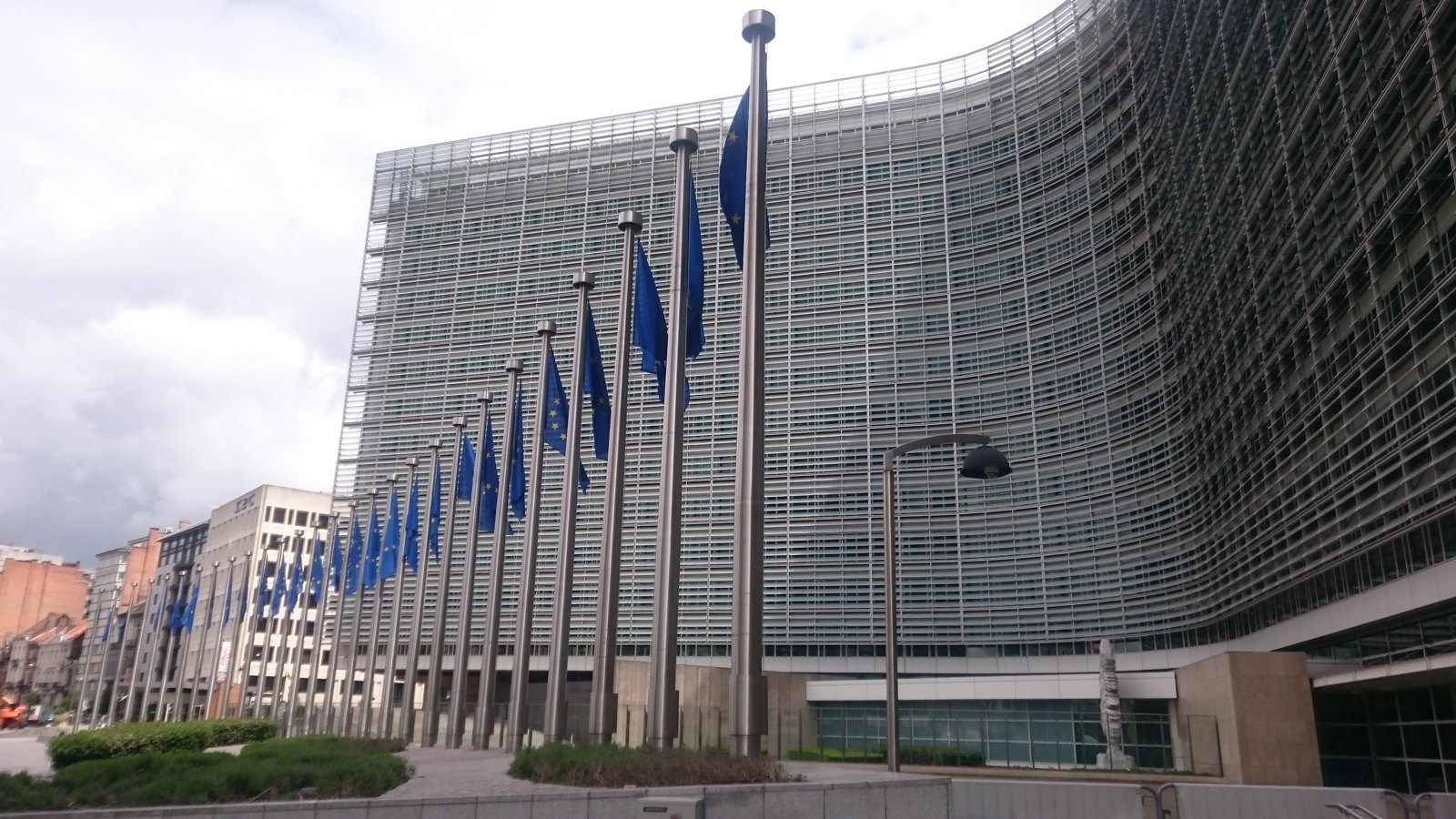 The European Commission Berlaymont building in Brussels, driver of the EU CBI crackdown