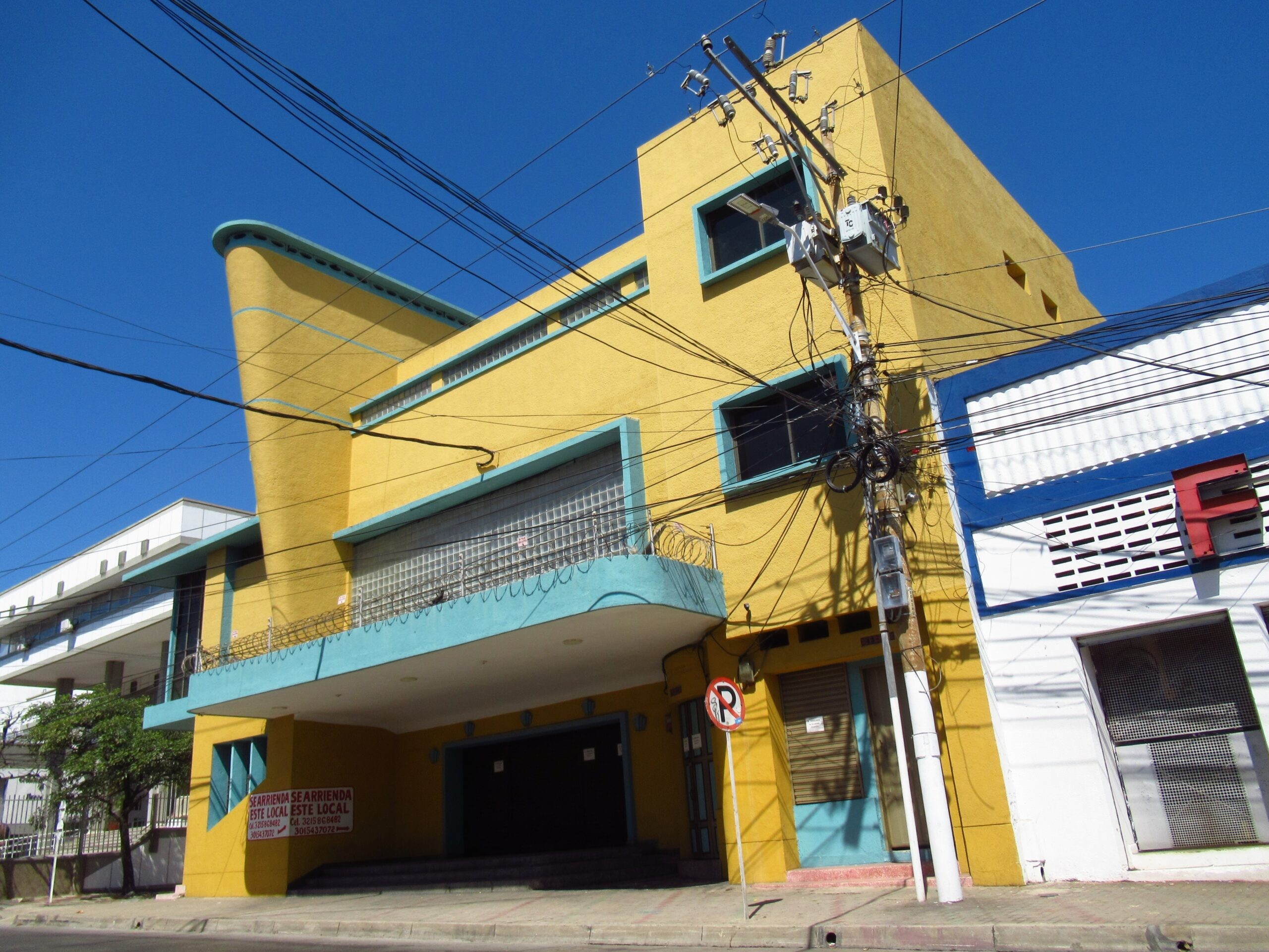 Grupo Éxito - a street in central Barranquilla, on Colombia's Caribbean coast
