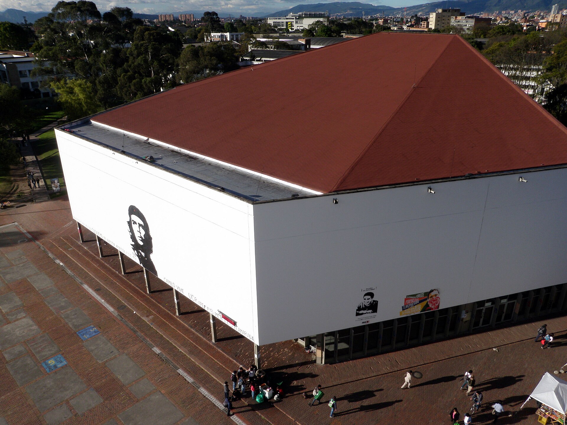 The León de Greiff auditorium at Universidad Nacional in Bogotá, venue of the Philharmonic's free Saturday concert