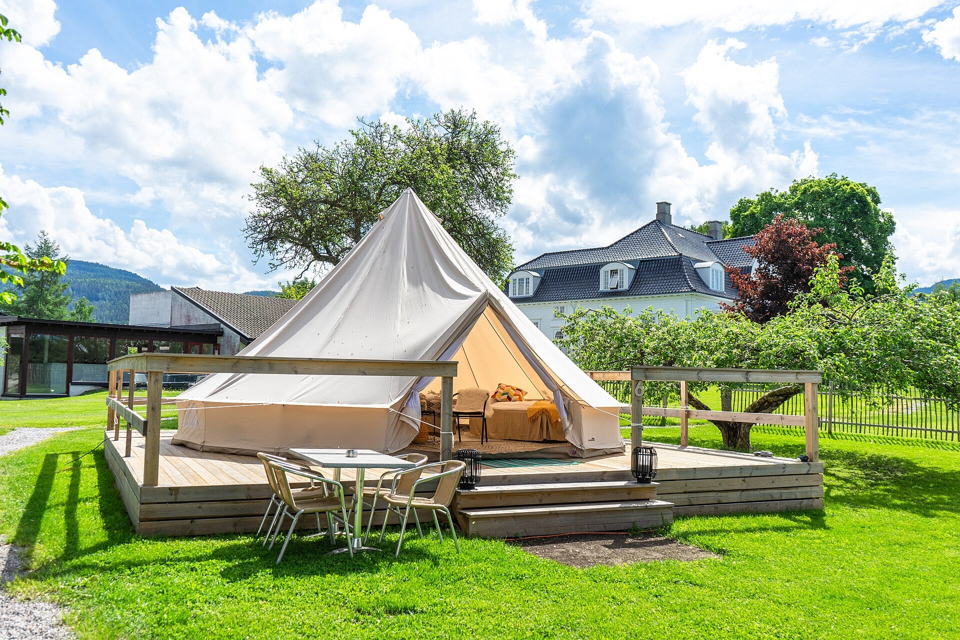 A glamping tent in the forest — Glampina near Mexico City offers all-inclusive stays in the woods of Naucalpan