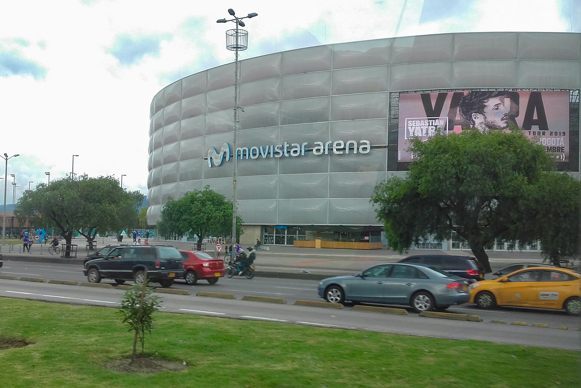 Bogotá's Movistar Arena, where Reykon plays two shows in November 2026