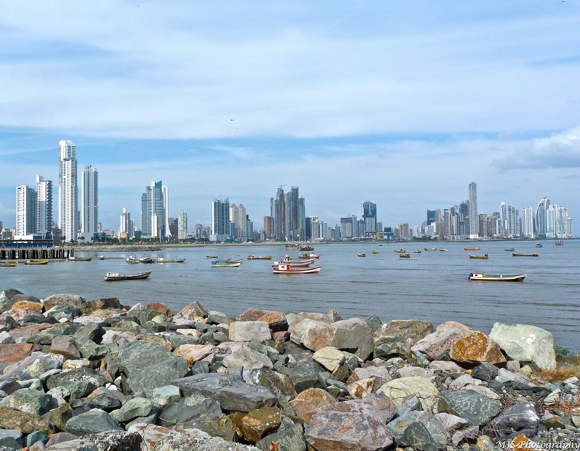 Panama City skyline — the U.S. Embassy says tourist visa appointments continue normally