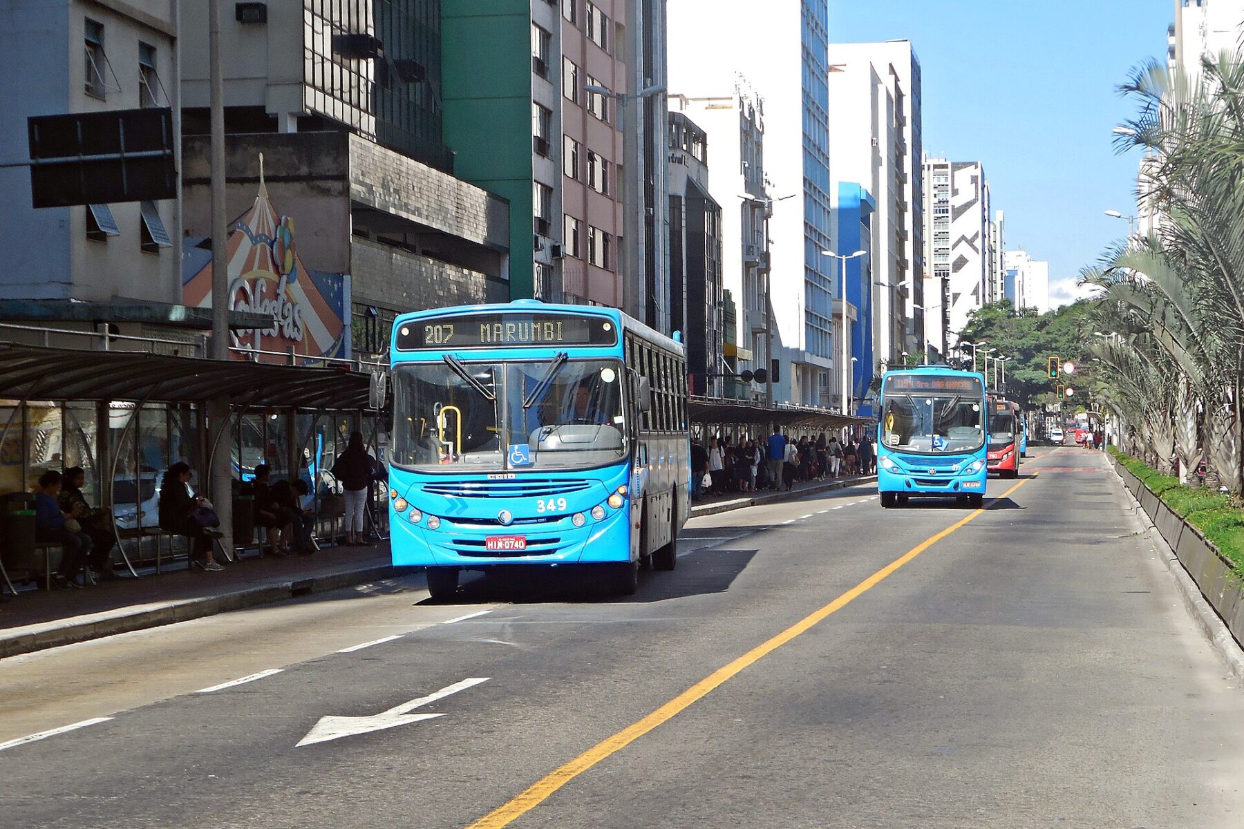 Juiz de Fora in Minas Gerais, Brazil, where Pato Fu plays a free show today at Praça Tarcísio Delgado