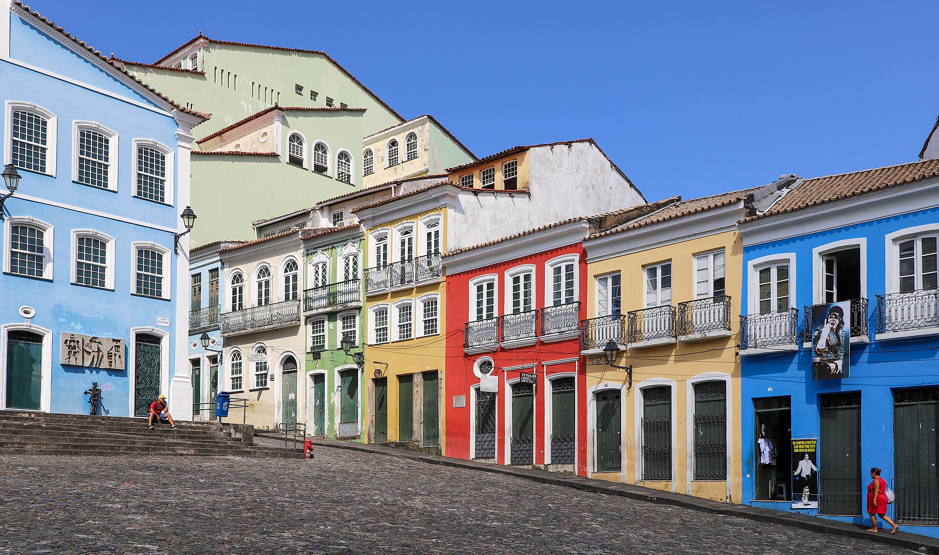 Salvador's historic center — LATAM connects the Bahia capital nonstop with Santiago from January 2027