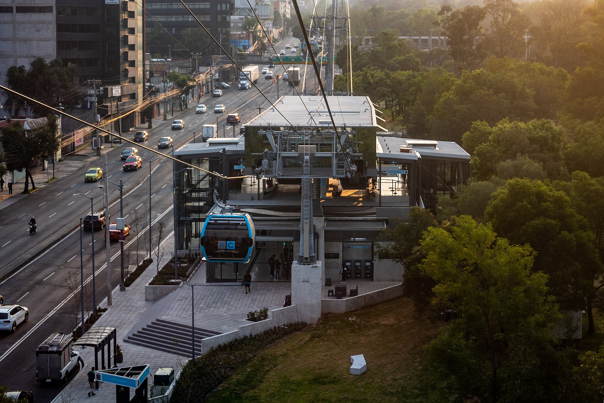 Panteón de Dolores cemetery in Mexico City, venue of the Sixth Sense night screening