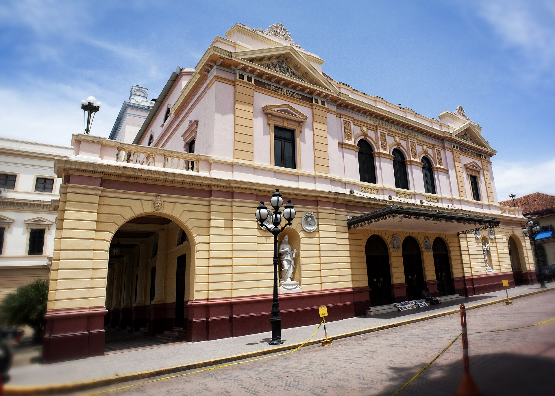 Teatro Nacional de Panamá in Panama City, venue of the National Ballet's 55th anniversary Romeo and Juliet