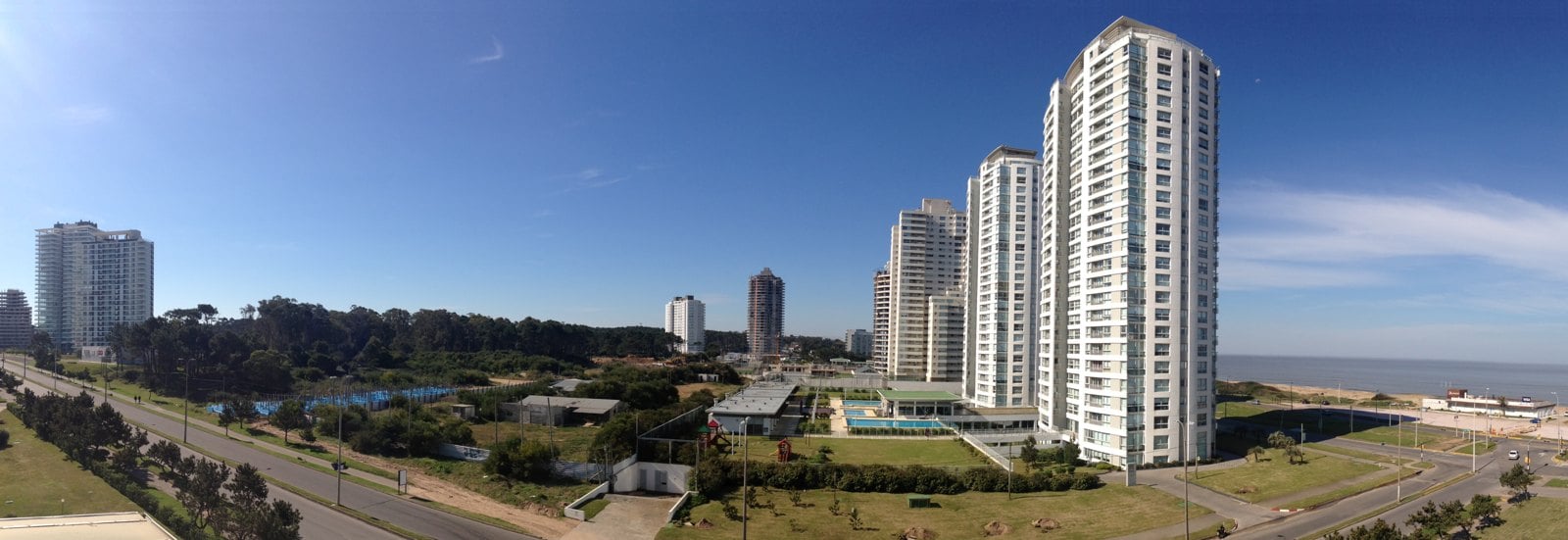 Fasano Punta del Este rendering showing the new mixed-use complex on Playa Mansa