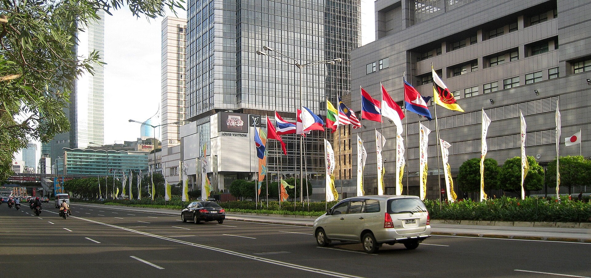 ASEAN member state flags in Jakarta — why Mercosur needs an ASEAN strategy