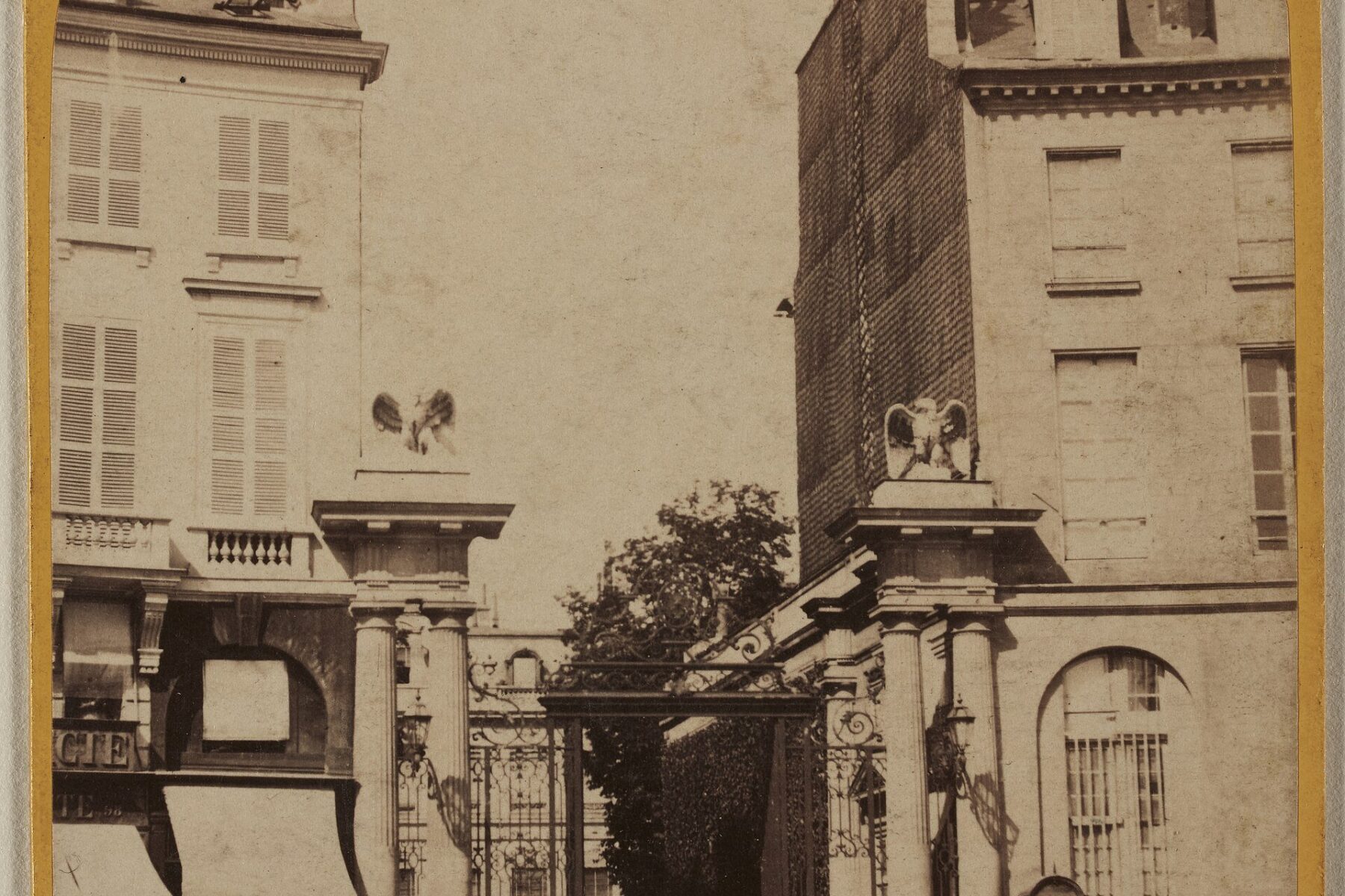 Franklin Nyamsi asset freeze - the Hotel de Beauvau, France's Interior Ministry in Paris