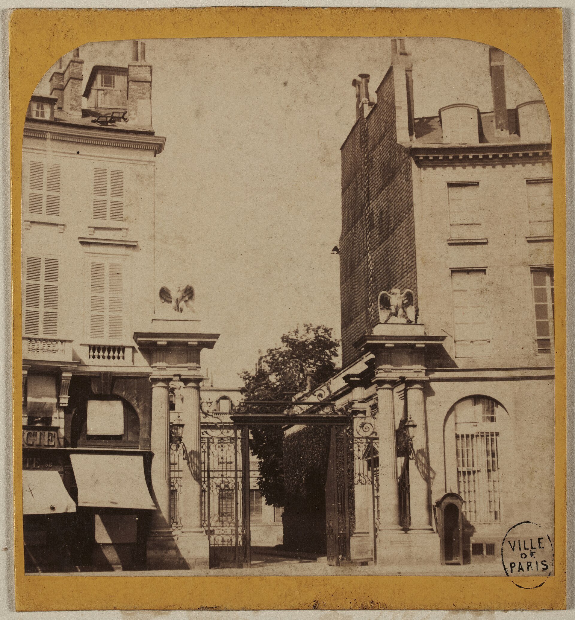 Franklin Nyamsi asset freeze - the Hotel de Beauvau, France's Interior Ministry in Paris