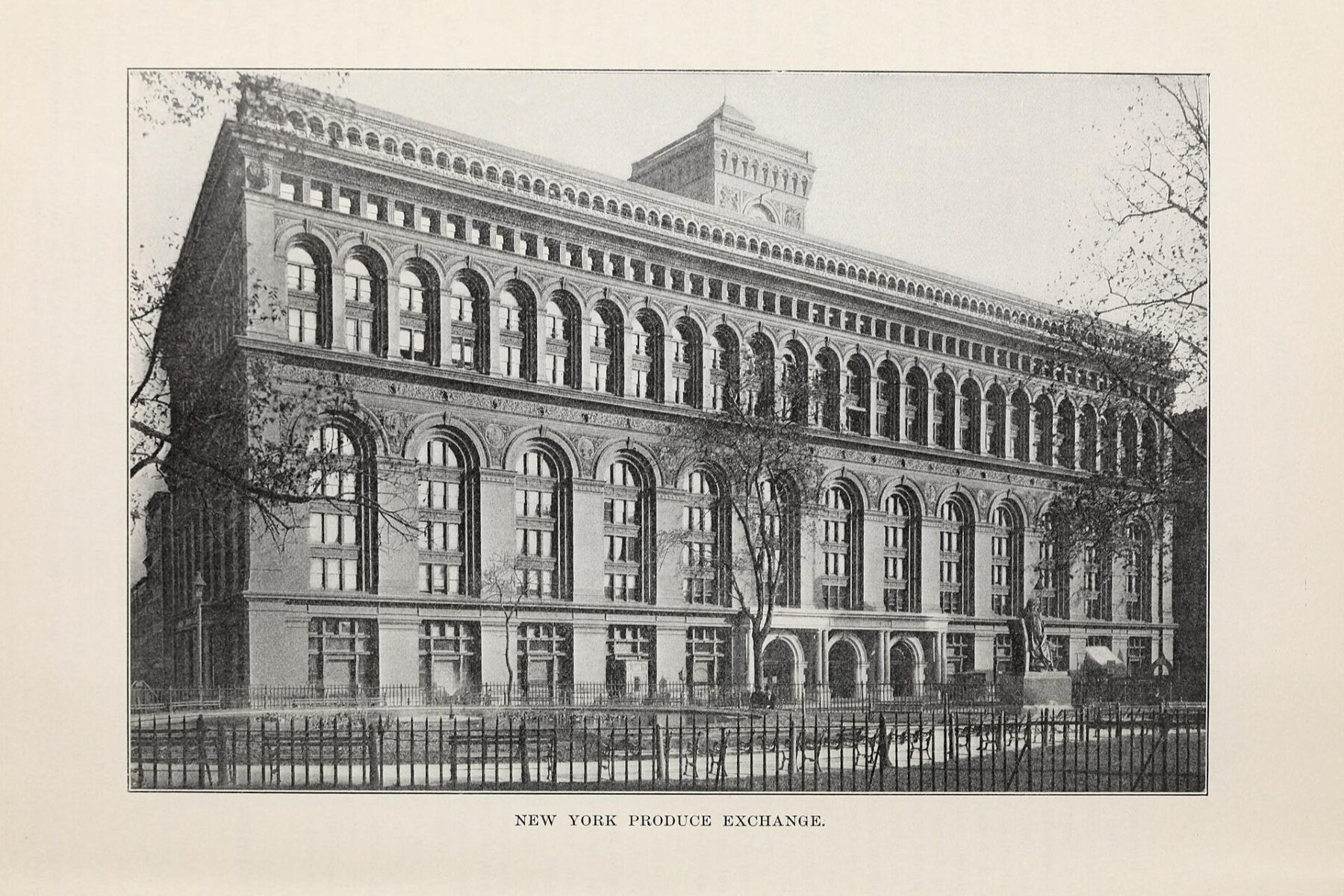 Wall Street building near New York Stock Exchange