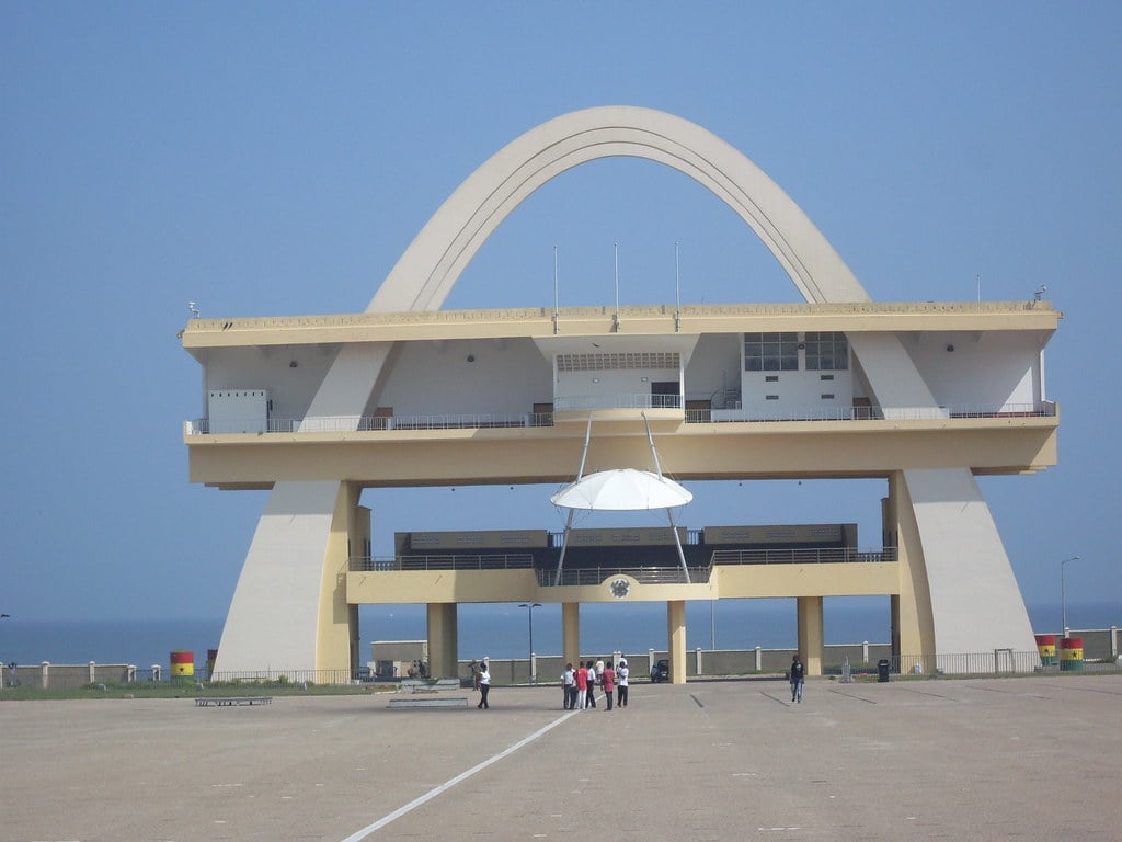 Ghana gold programme loss: the Bank of Ghana headquarters in Accra, which runs the domestic gold purchase programme