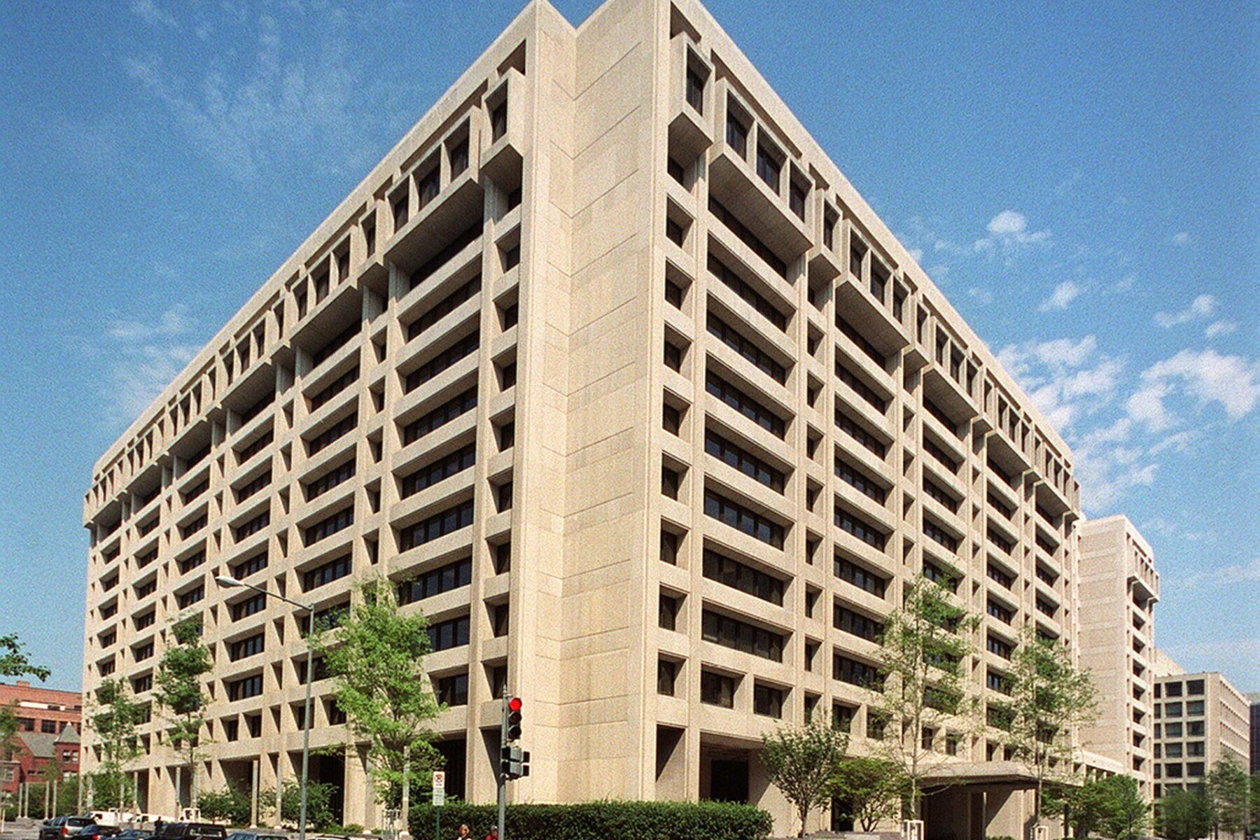 Guinea IMF financing - International Monetary Fund headquarters building in Washington, DC