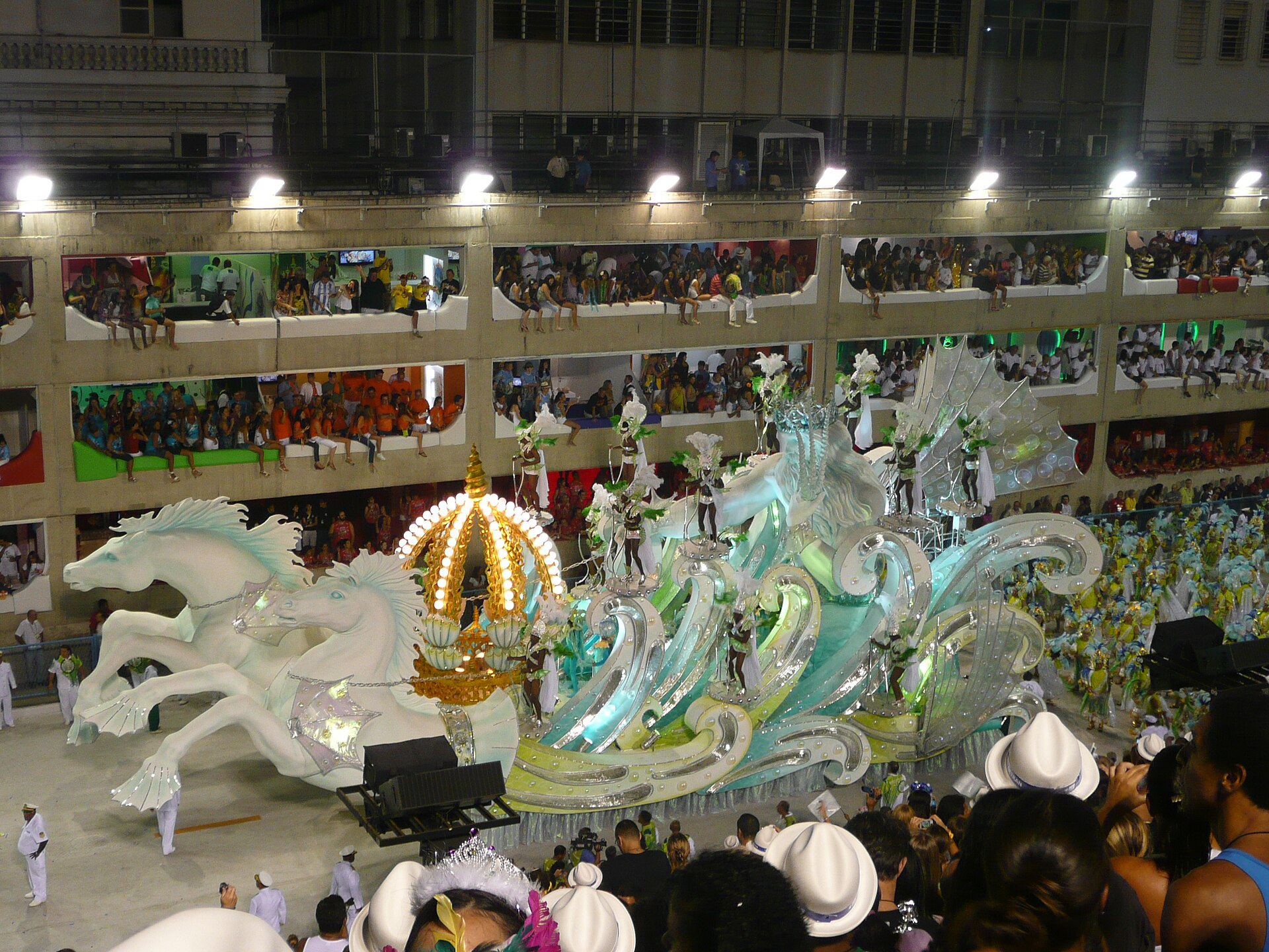Sambadrome parade in Rio de Janeiro
