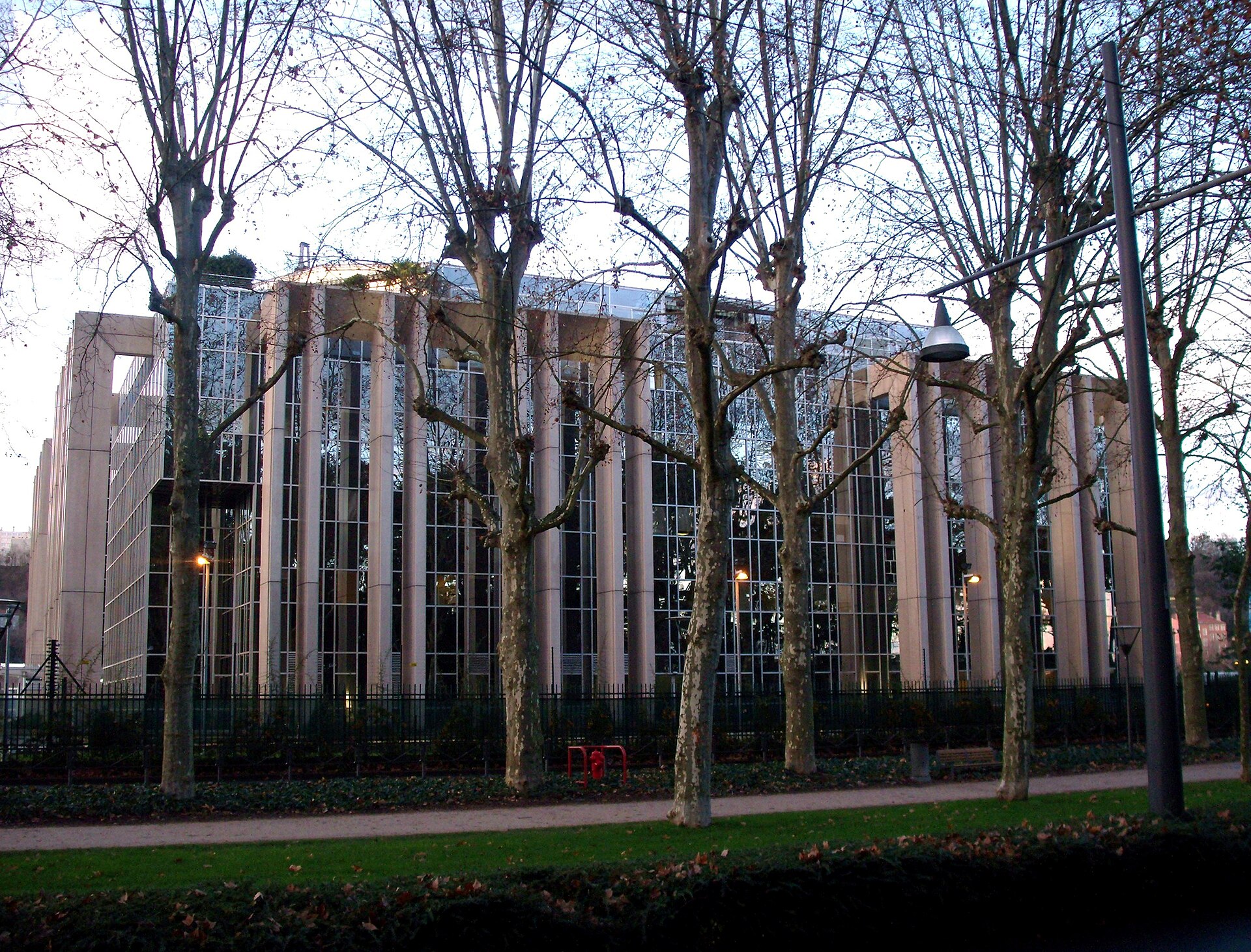 The INTERPOL General Secretariat headquarters in Lyon, France