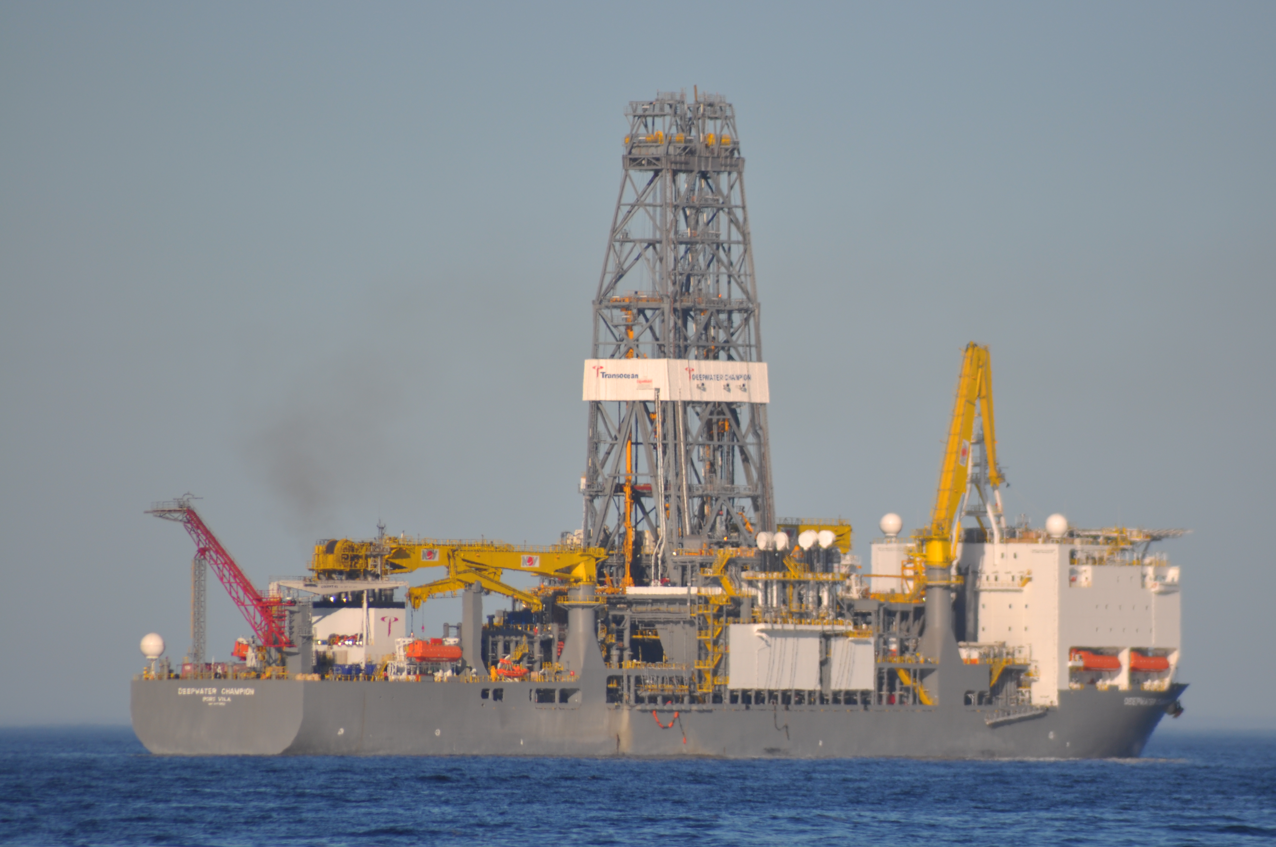 Venus oil project &mdash; an ultra-deepwater drillship of the type used offshore Namibia