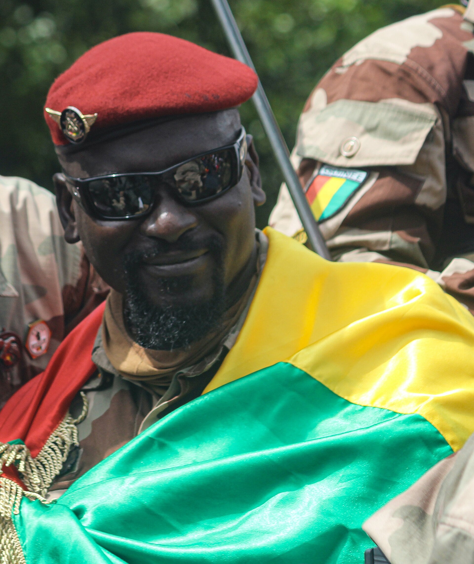 Guinea's President Mamadi Doumbouya