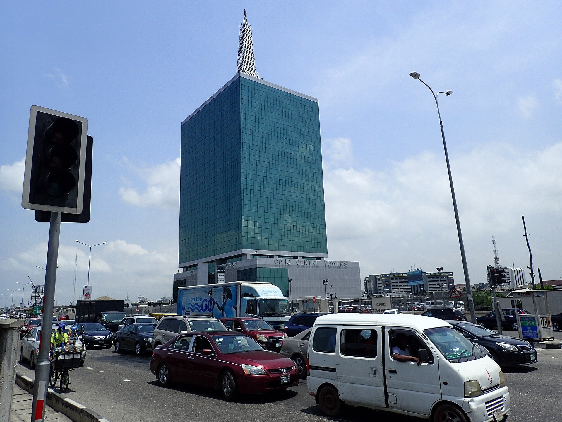 Civic Centre Towers in the Lagos business district, Nigeria
