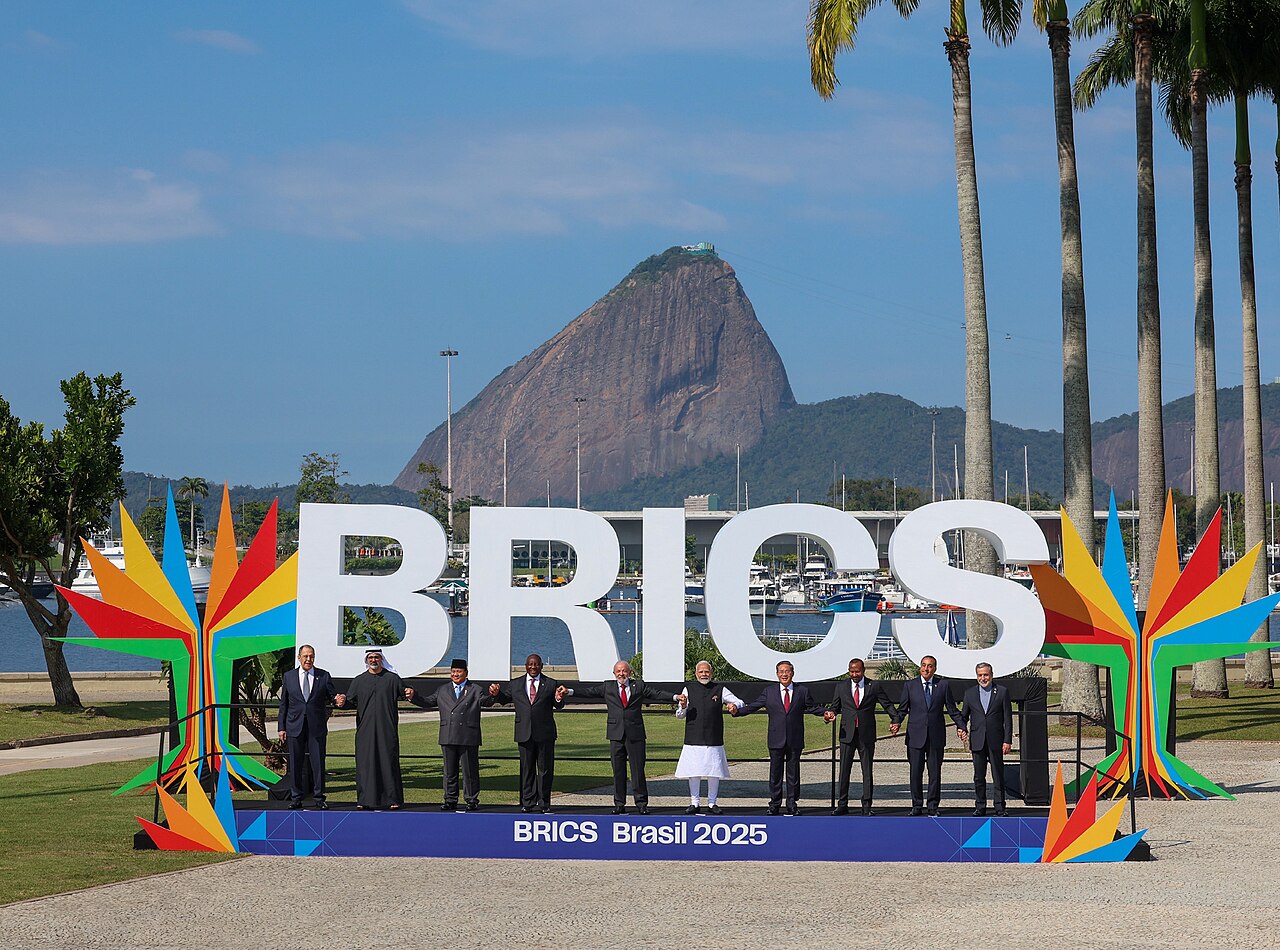 Leaders at the 17th BRICS Summit in Rio de Janeiro, July 2025