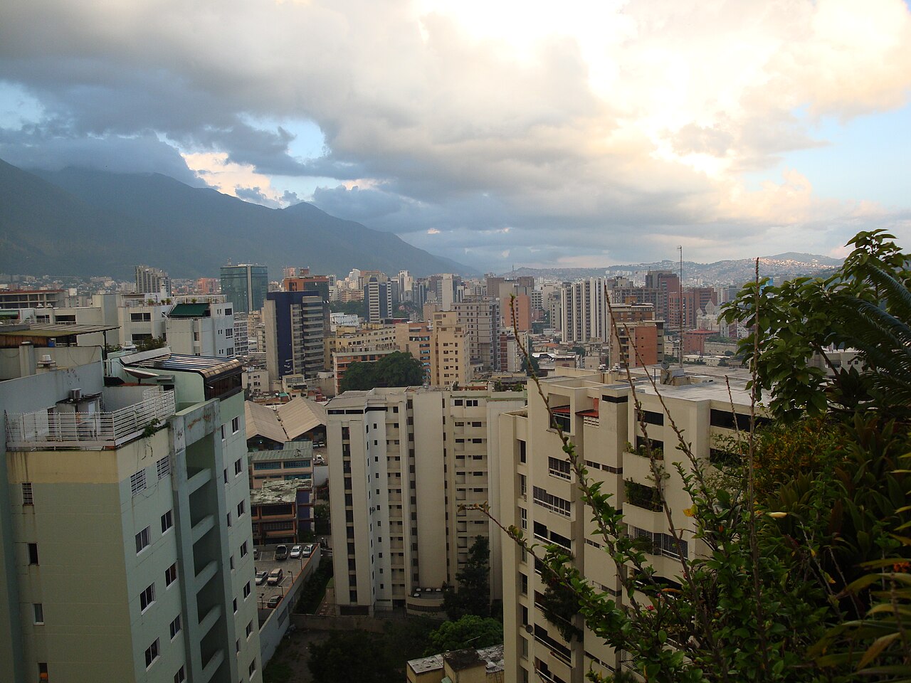 Caracas skyline with El Avila mountain