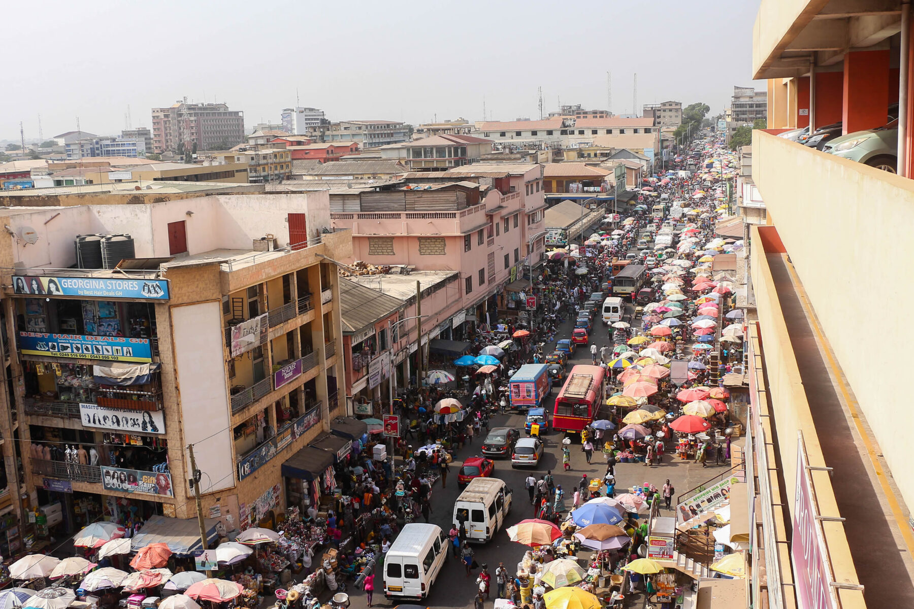 Ghana 4-year bond investors are concentrated in Accra's business district