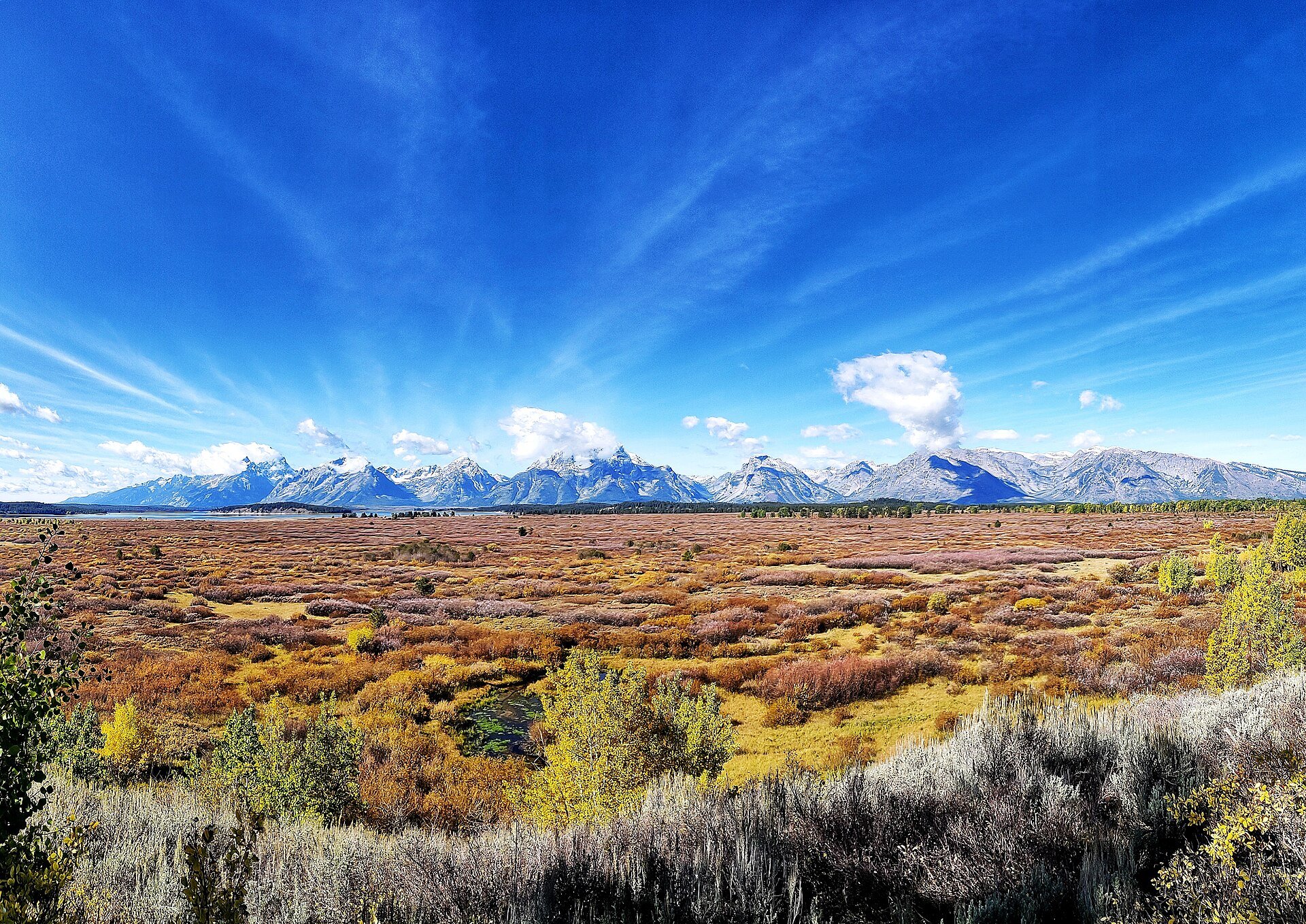 The Teton range behind Jackson Lake, site of the Federal Reserve’s annual symposium