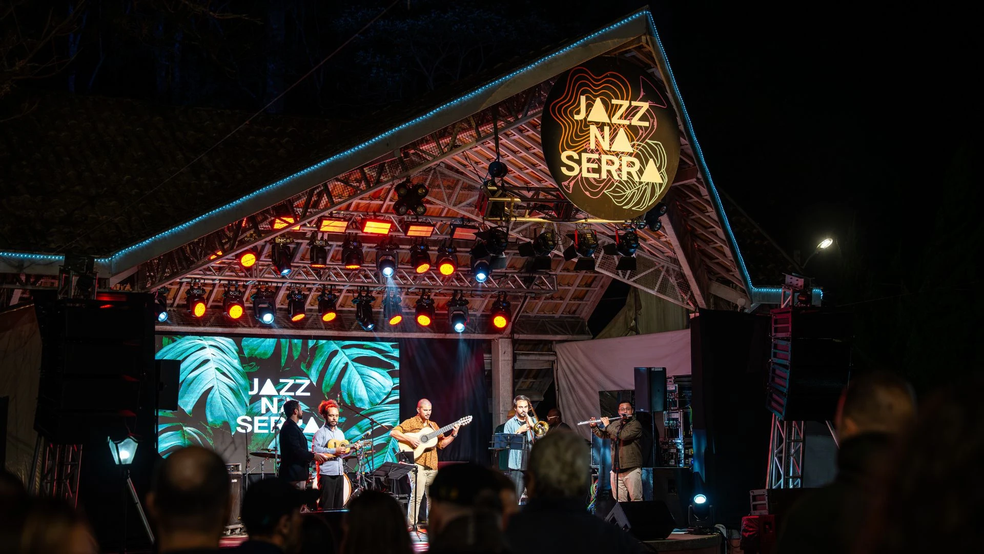 The mountains above Santo Antonio do Pinhal, setting for Jazz na Serra