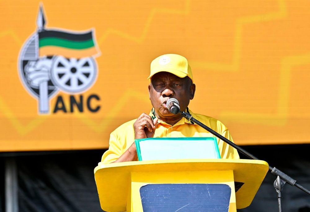 ANC local election manifesto: the Johannesburg skyline seen from the Carlton Centre