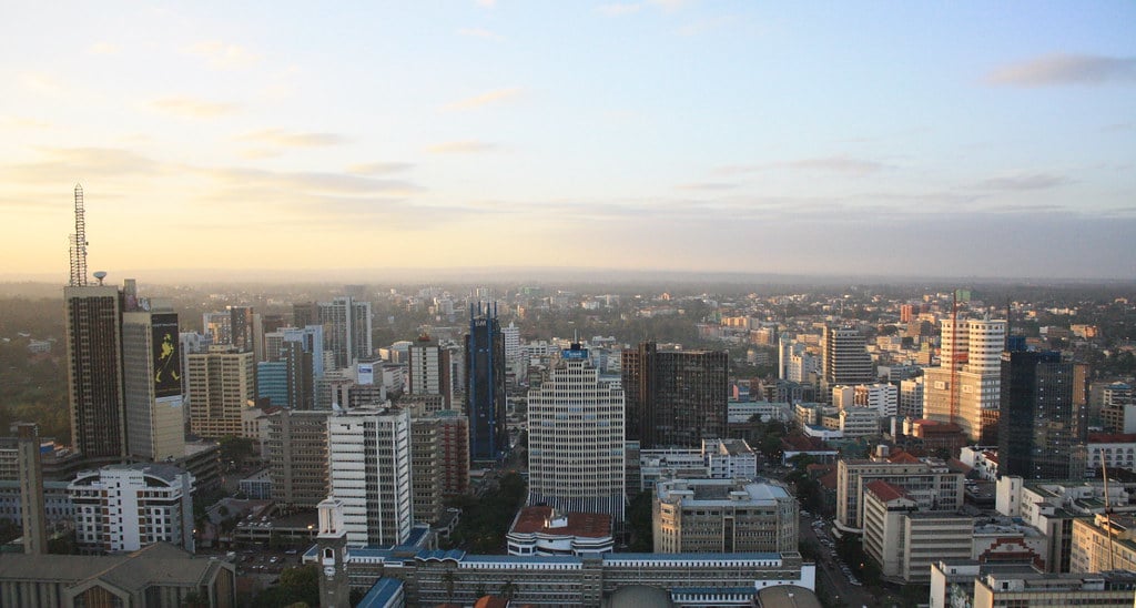 Kenya banks government debt: Kencom House in Nairobi, a banking hall of KCB, one of the country's largest lenders