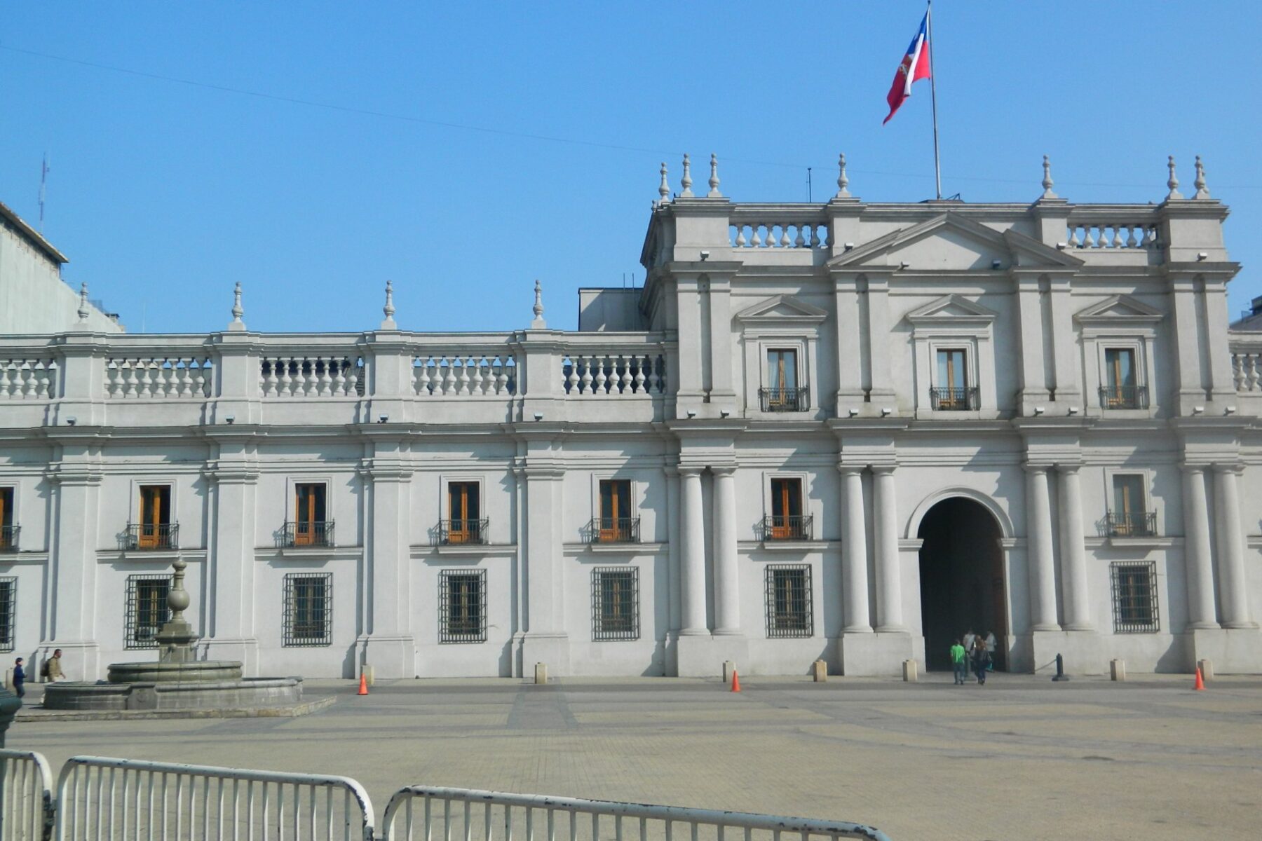 La Moneda palace, seat of Chile government in Santiago