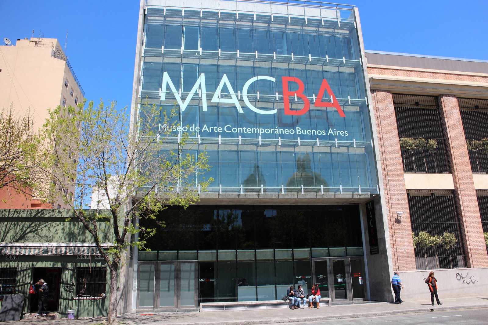 The MACBA contemporary art museum in Buenos Aires.