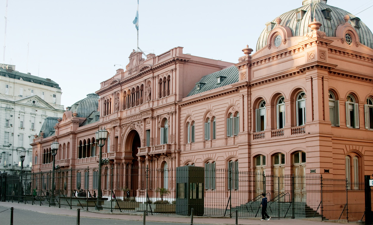 Casa Rosada, the seat of Argentina's presidency in Buenos Aires