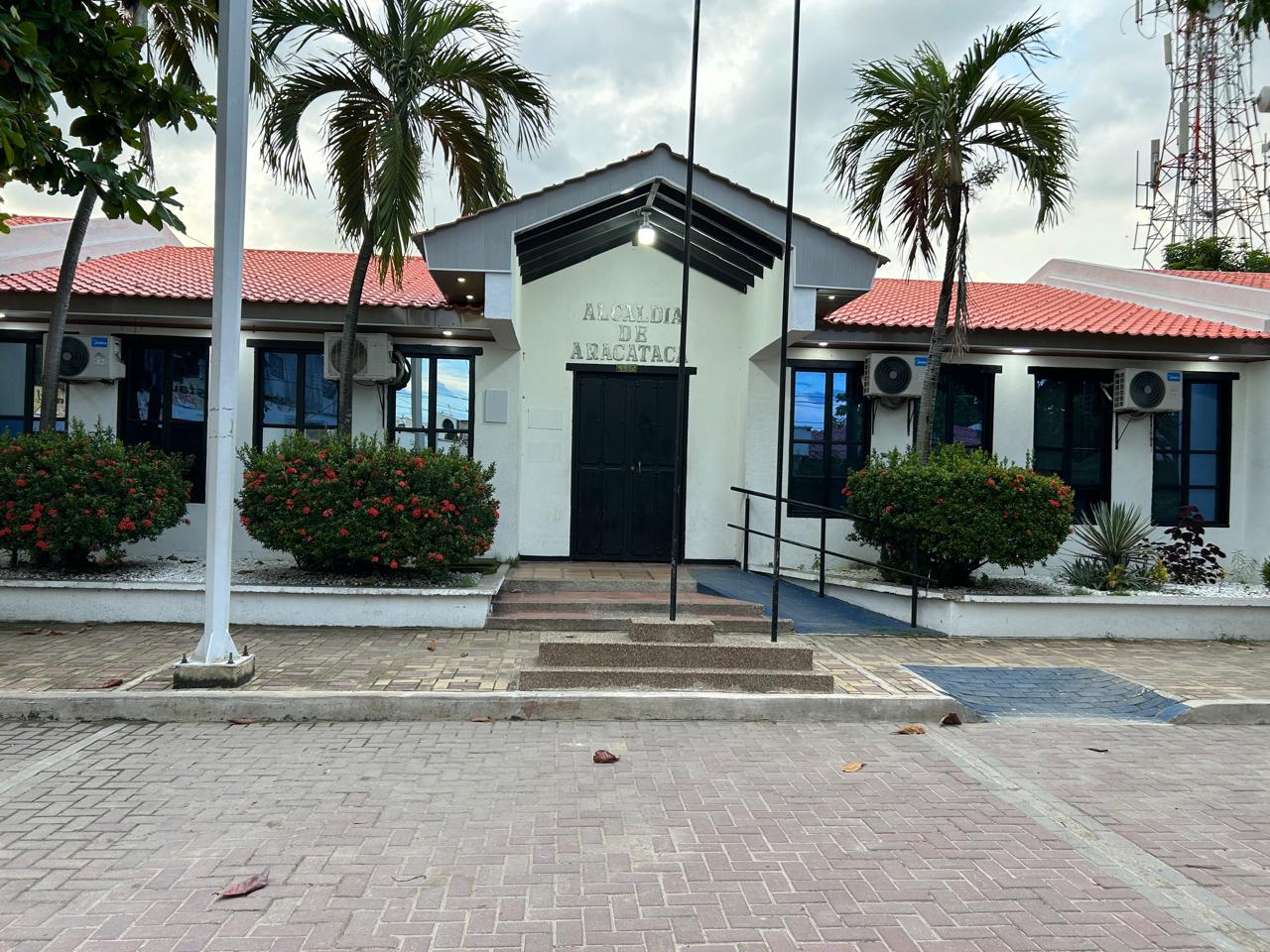 Town hall of Aracataca, Colombia