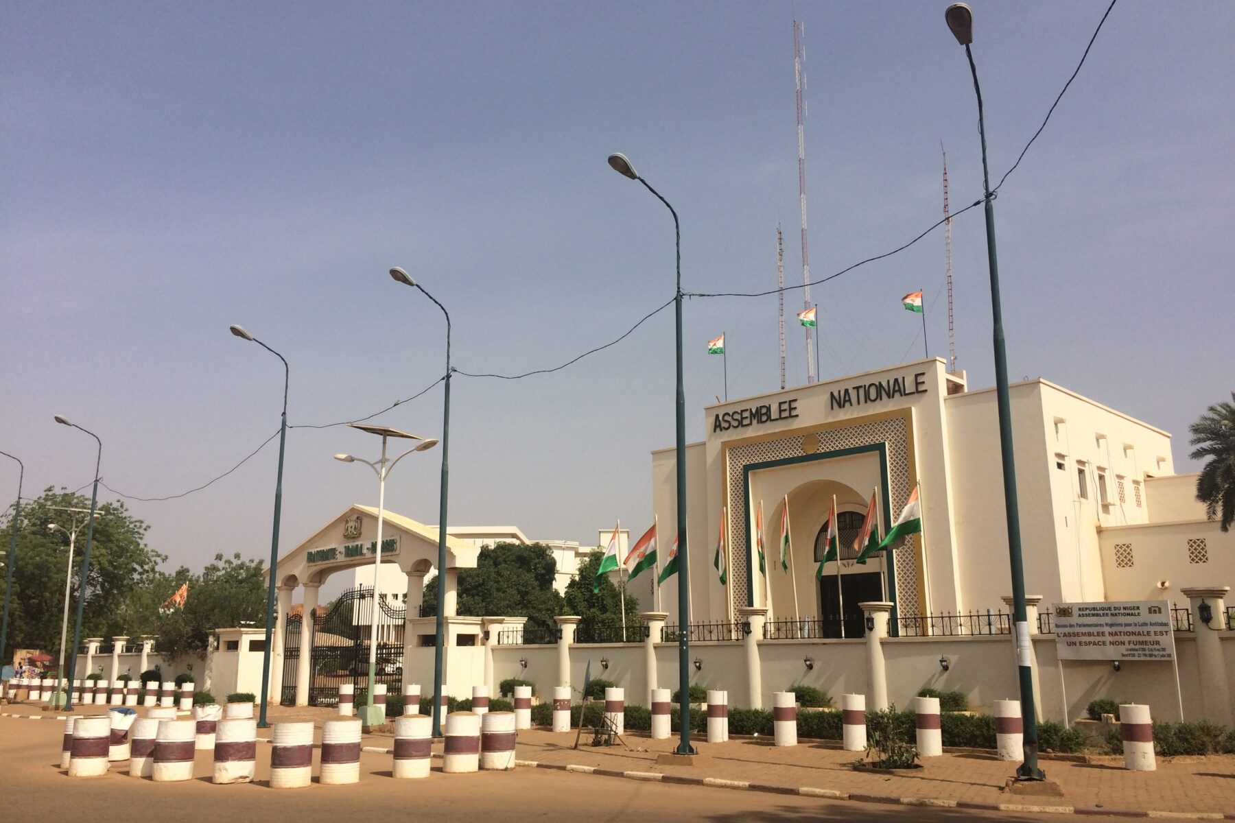 The National Assembly building in Niamey, Niger