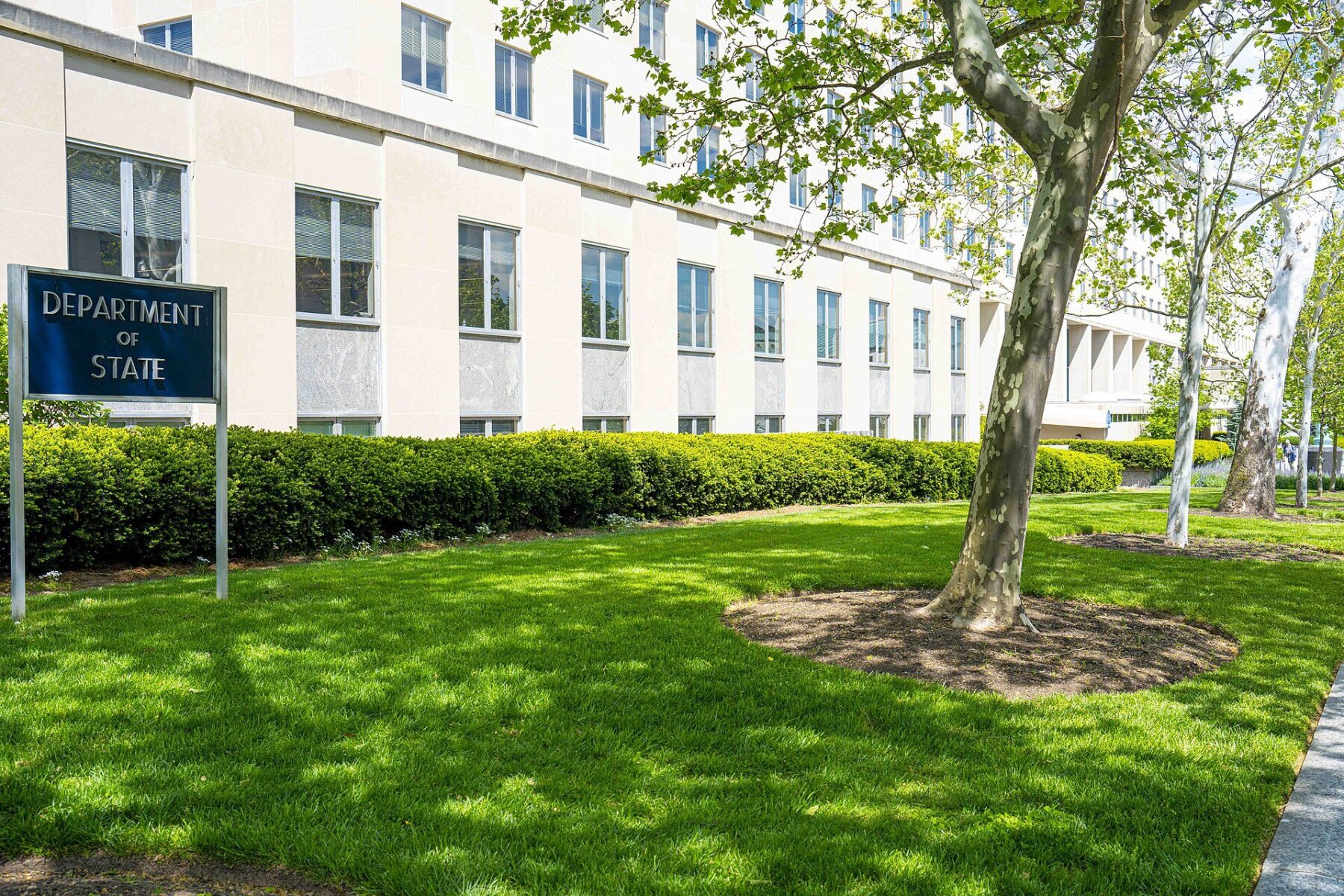 Nigeria CPC designation - the U.S. Department of State building in Washington