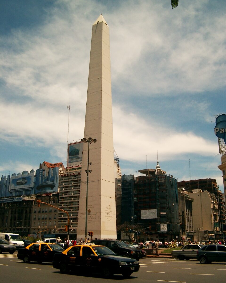 The Obelisco in Buenos Aires, the city where Abel Pintos plays the Gran Rex in November