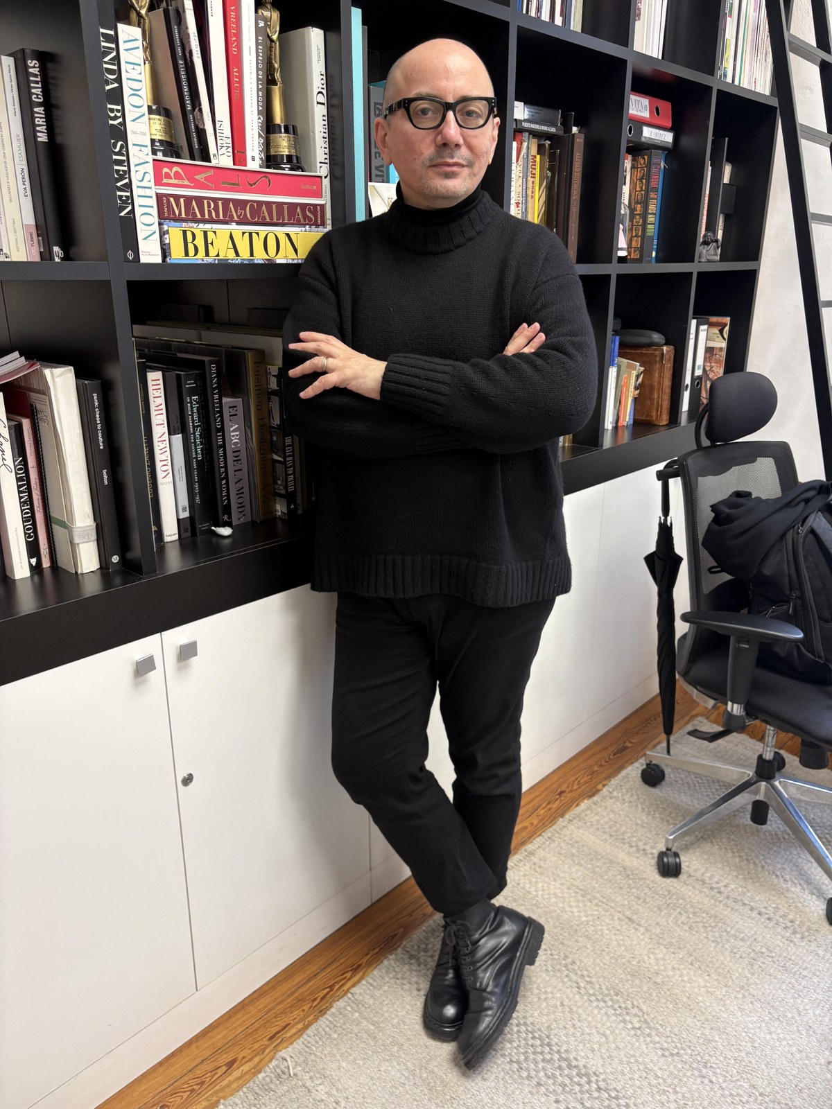 Pablo Ramirez in his studio in Buenos Aires