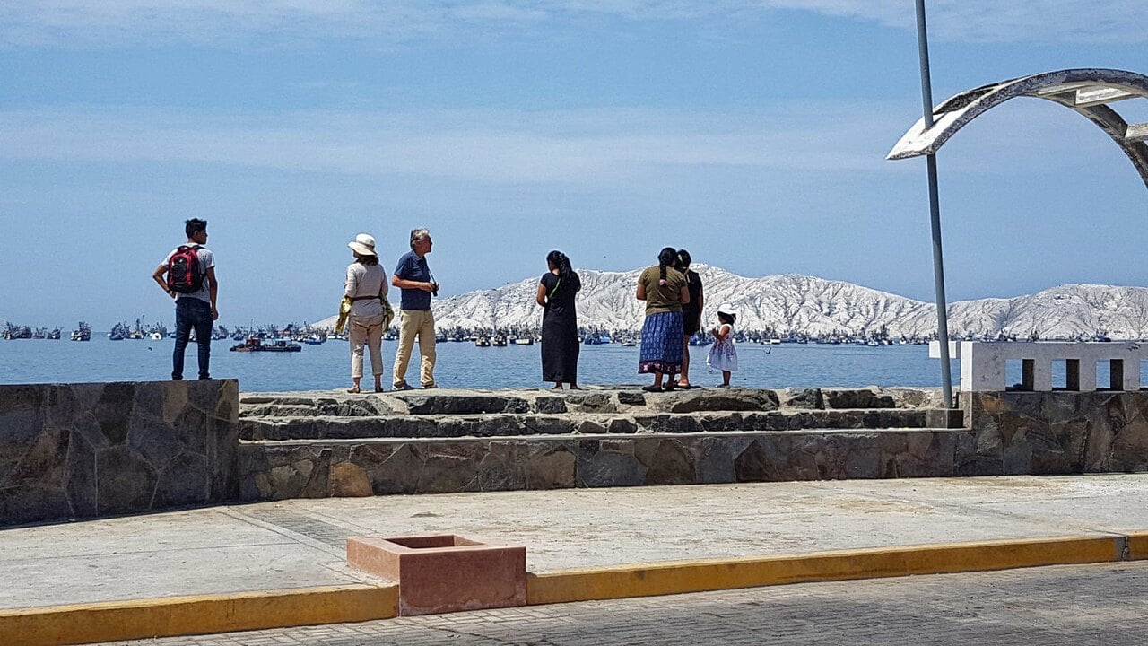 Fishing boats at Chimbote in a week that also reopened the Peru Mexico visa question