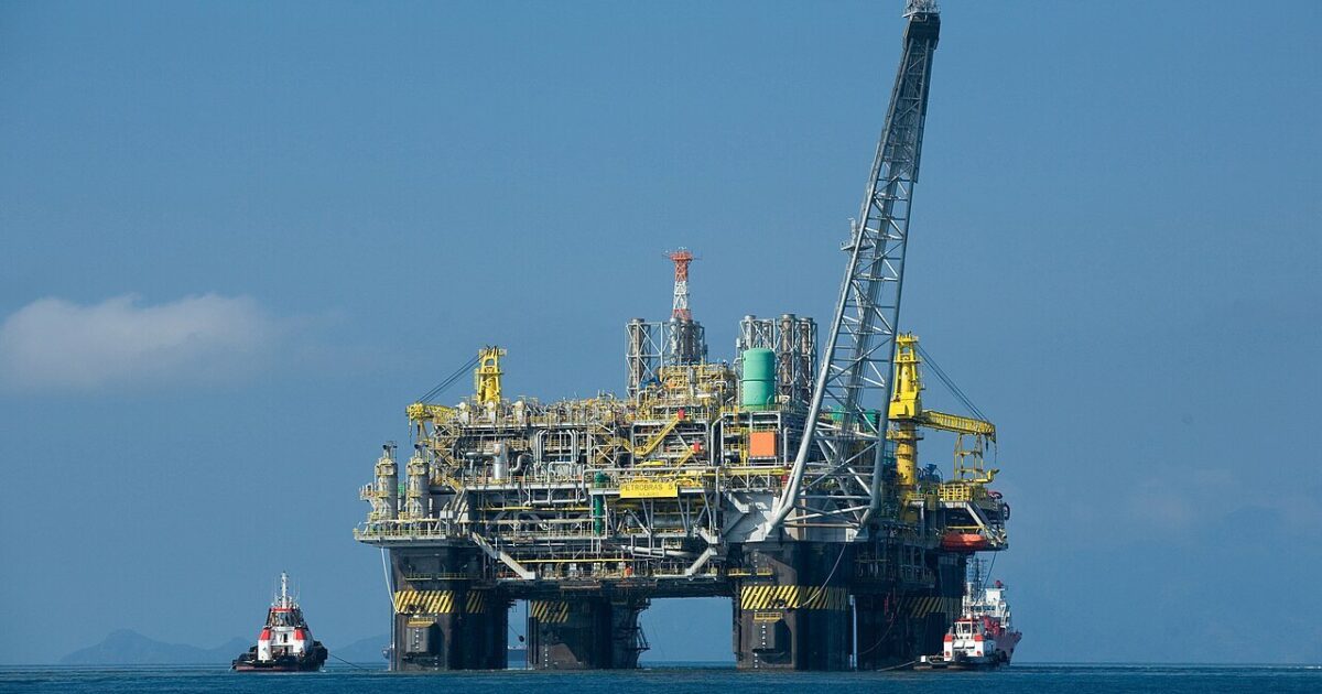 A Petrobras offshore platform, as Petrobras Ghana talks open on four Keta Basin blocks