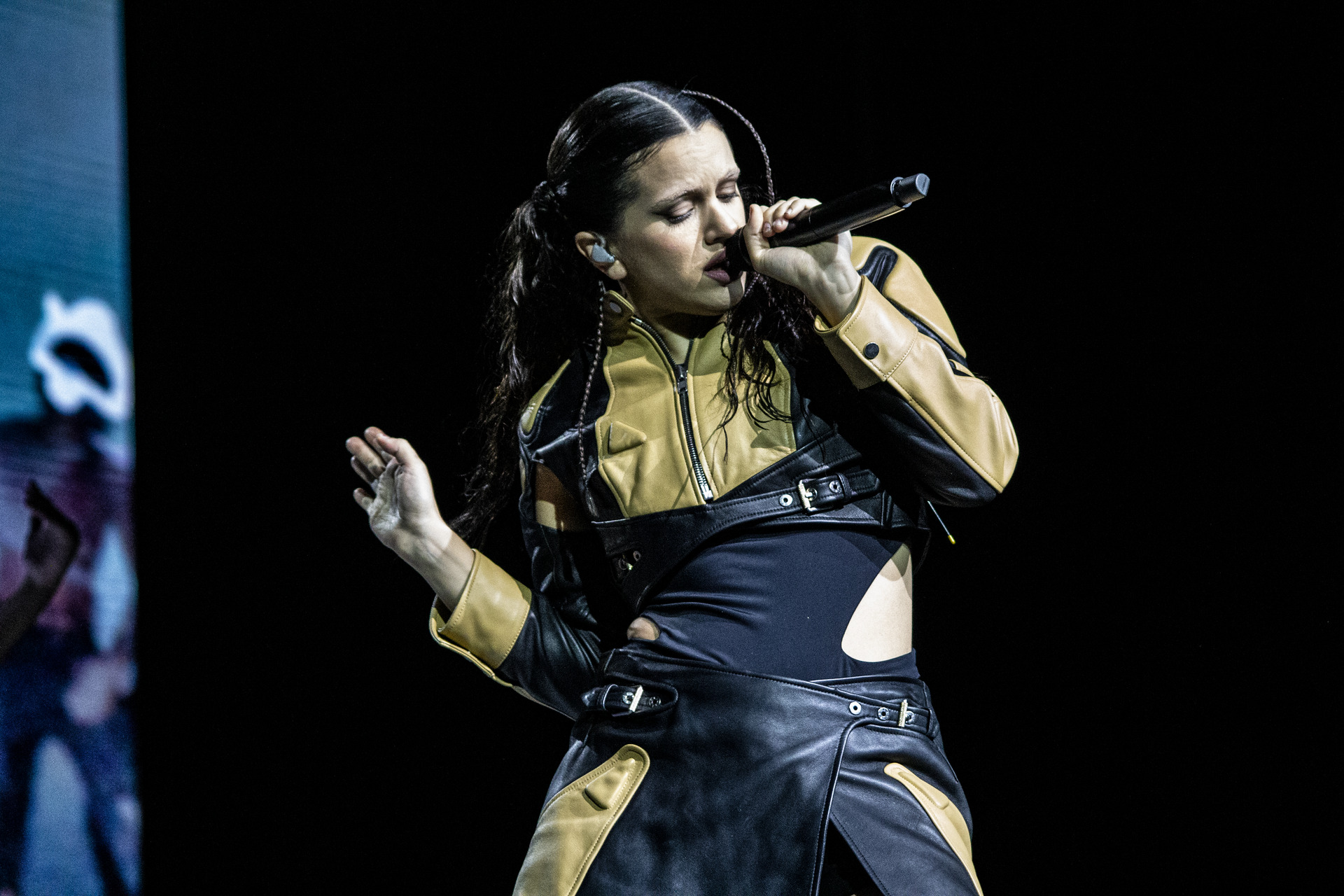 Rosalía performs on her LUX Tour, headlining in Guadalajara at Arena VFG