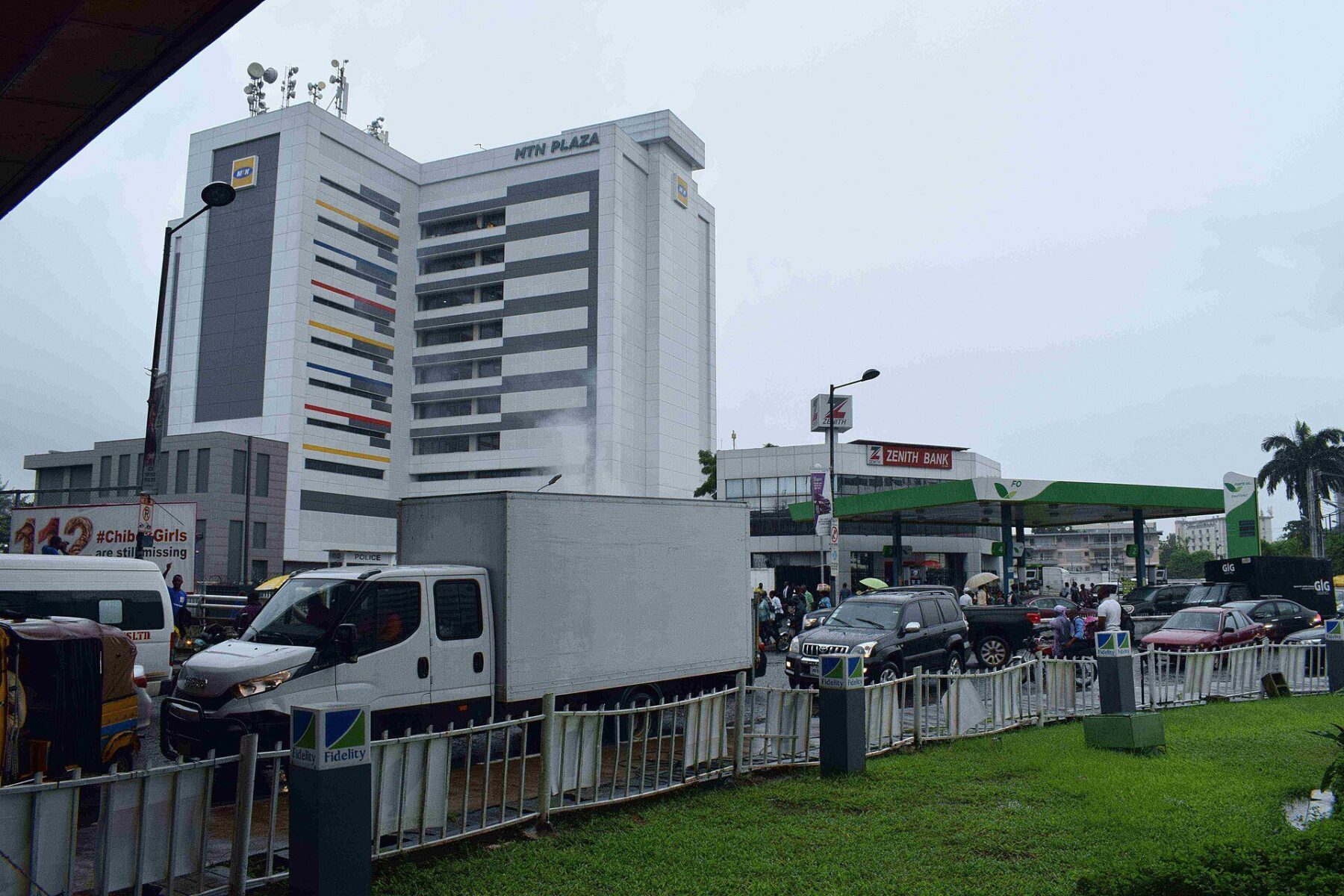 MTN Iran impairment - MTN Plaza office building in Lagos, Nigeria