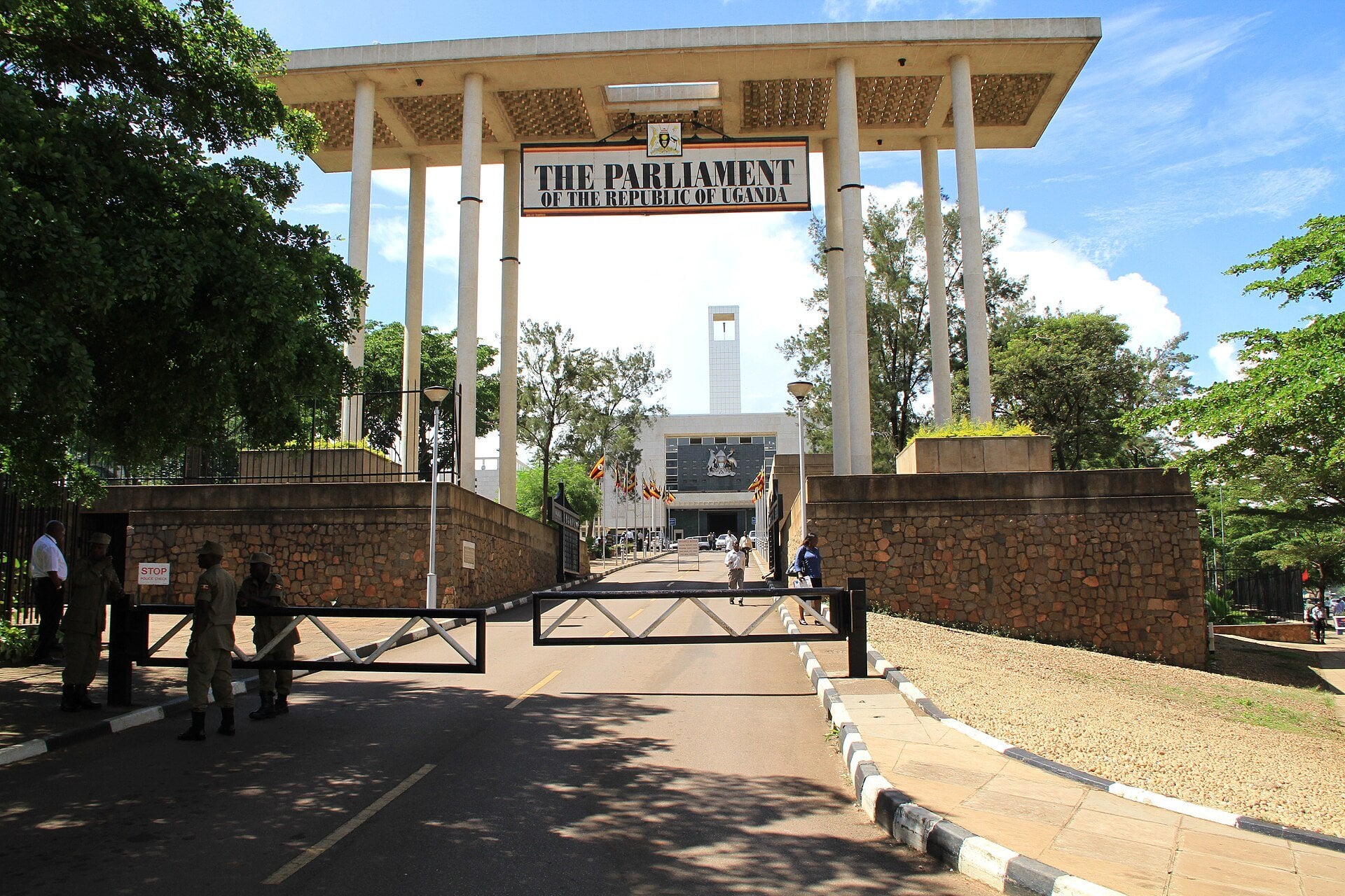 Temangalo land fight - Parliament of Uganda building in Kampala