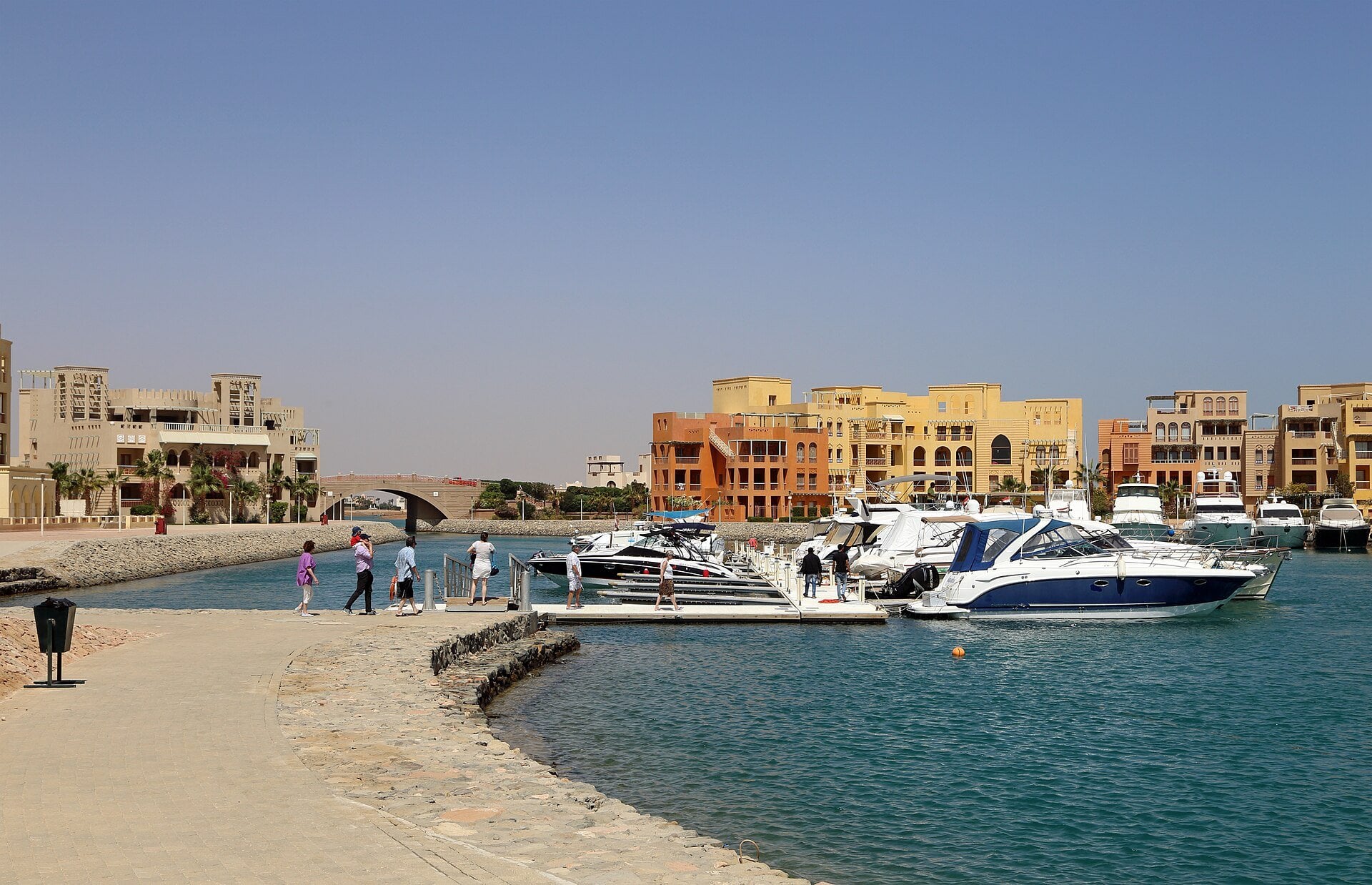 El Gouna Film Festival — the new marina at El Gouna on Egypt's Red Sea coast